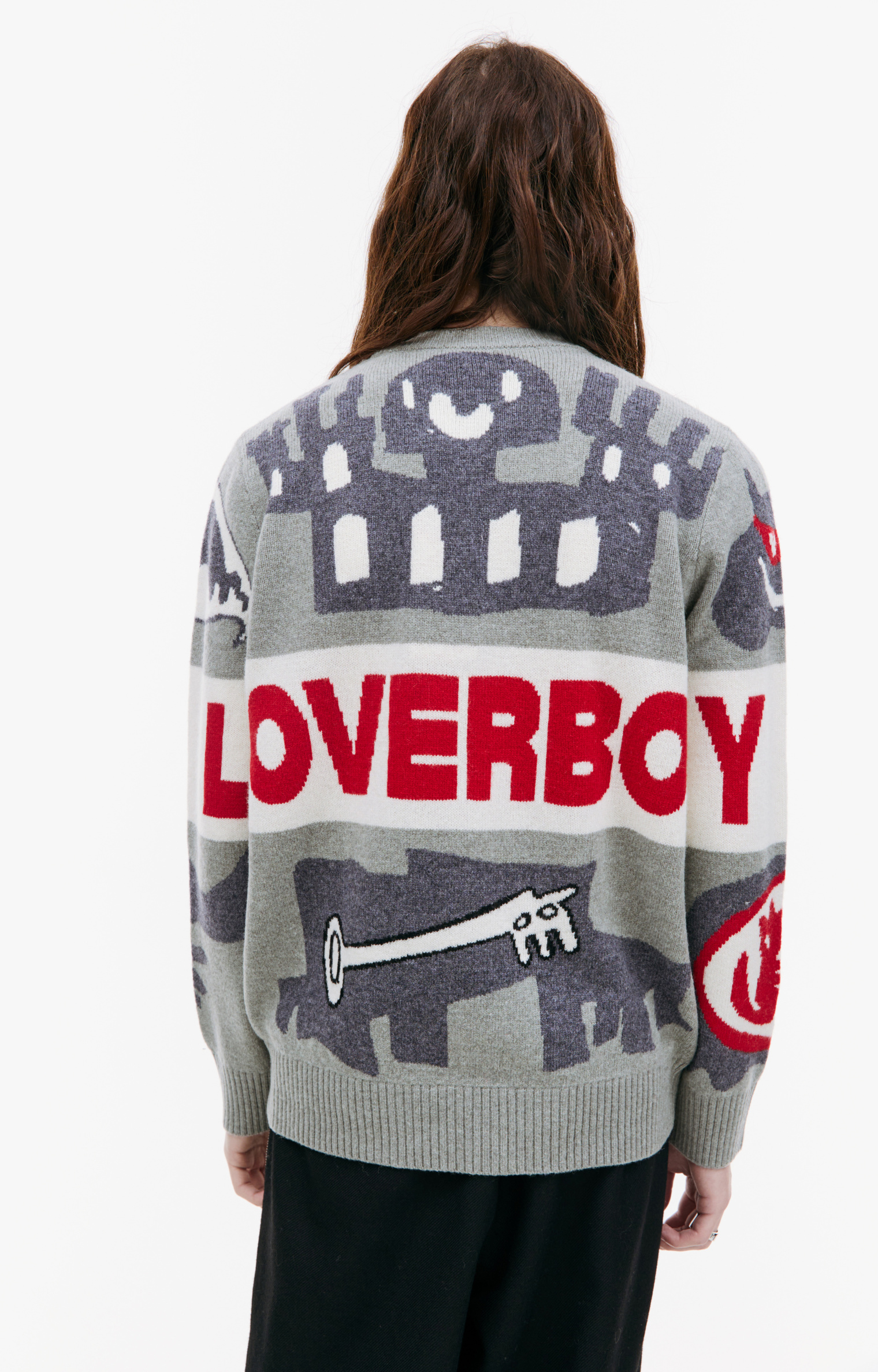 CHARLES JEFFREY LOVERBOY Свитер с логотипом Loverboy