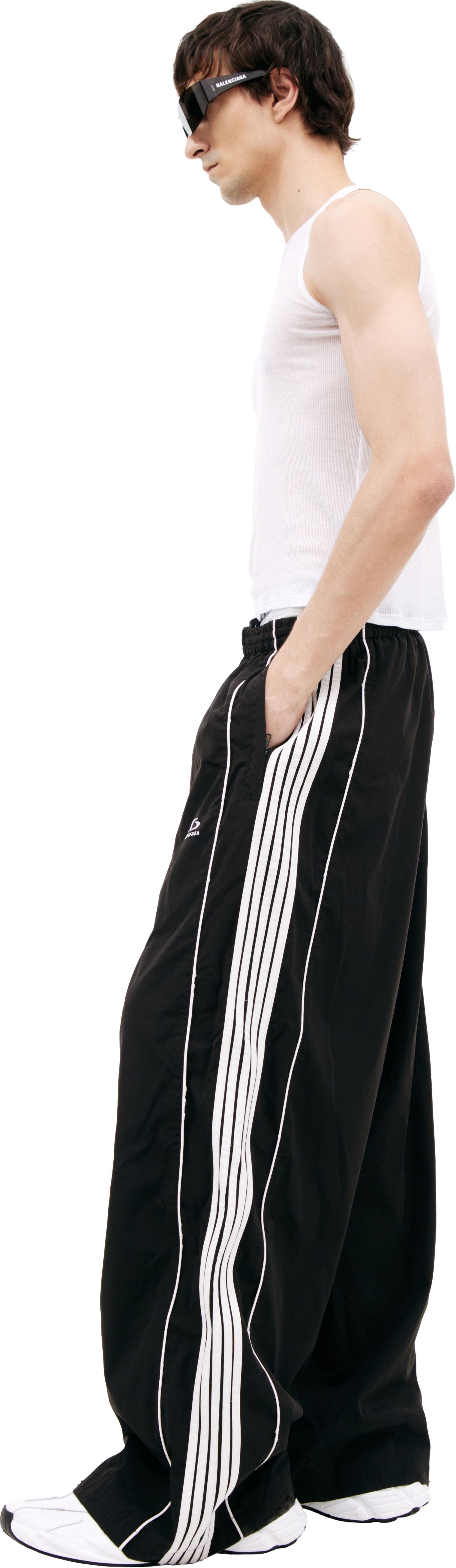 Balenciaga Брюки с лампасами