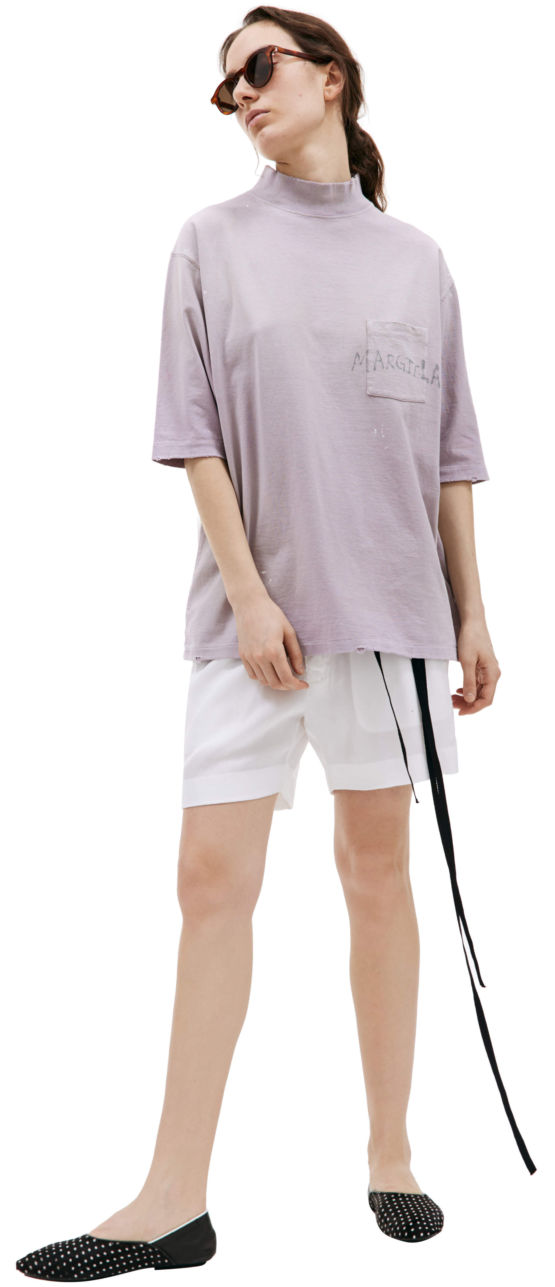 Maison Margiela Футболка с высоким горлом