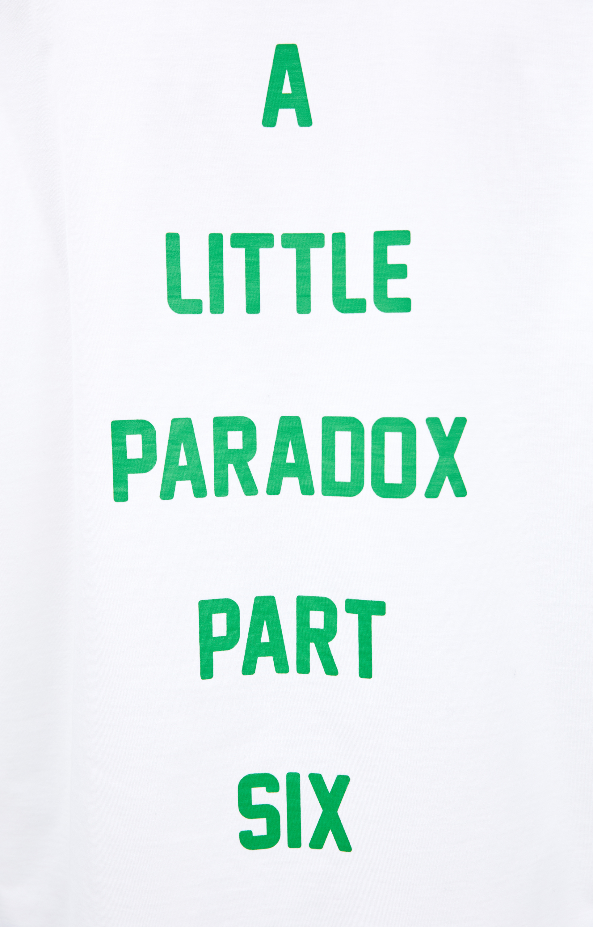 Maison Mihara Yasuhiro Белая футболка с принтом