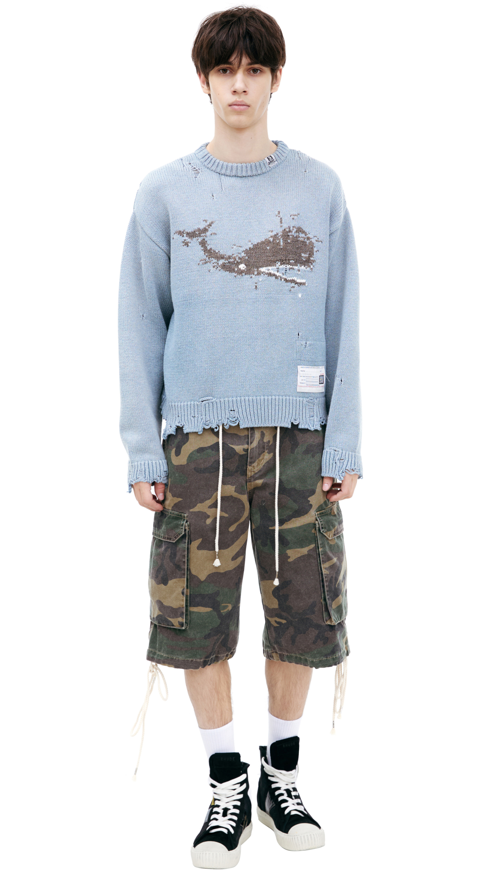 Maison Mihara Yasuhiro Пуловер