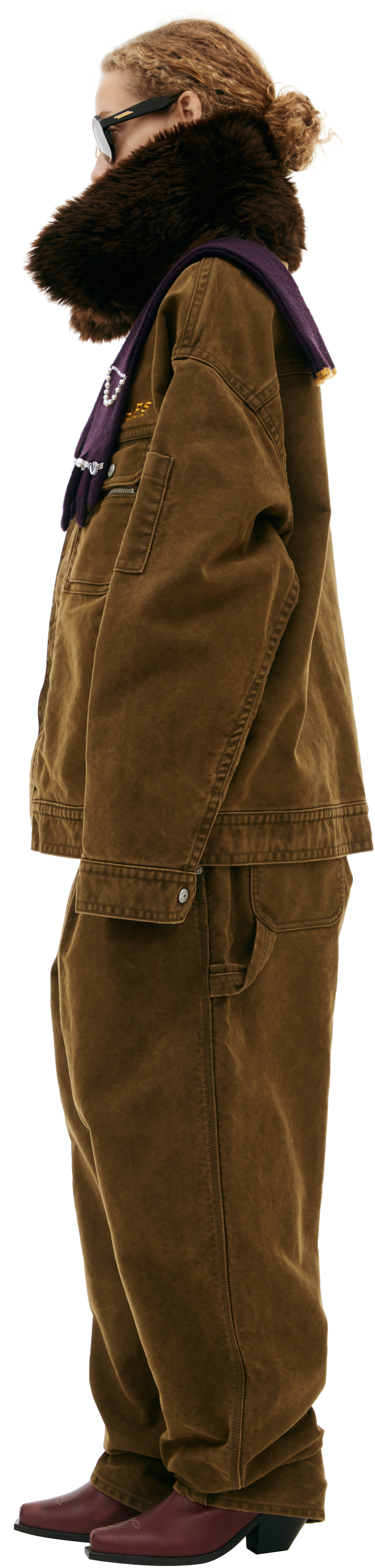 Doublet Куртка с меховым воротом