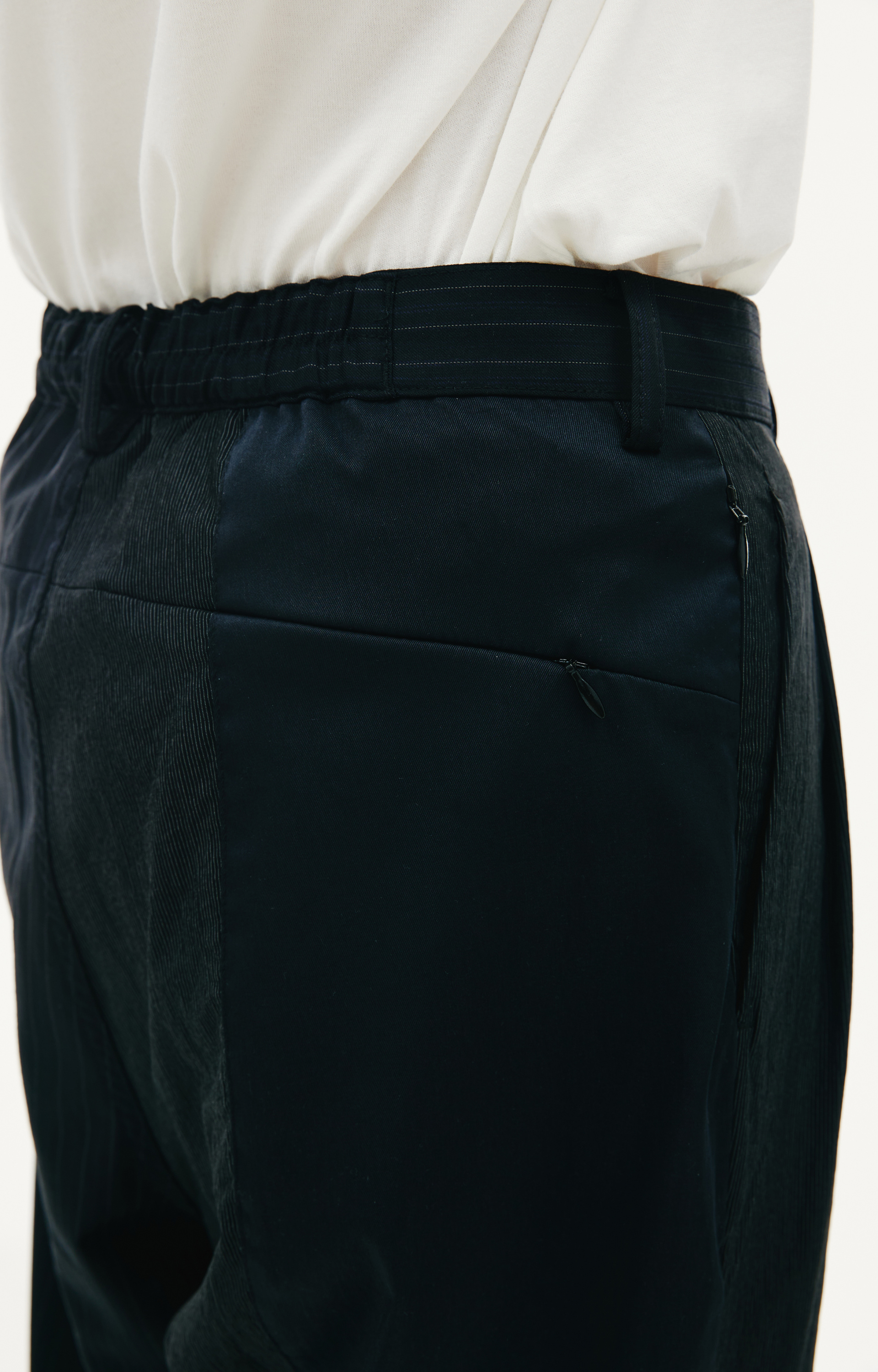 KIMMY Брюки пэчворк в полоску