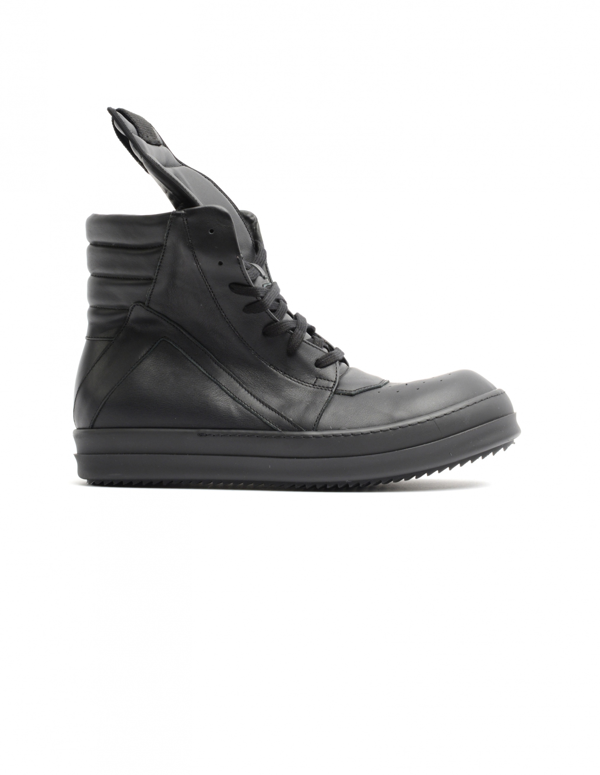 Rick Owens Высокие кожаные кеды