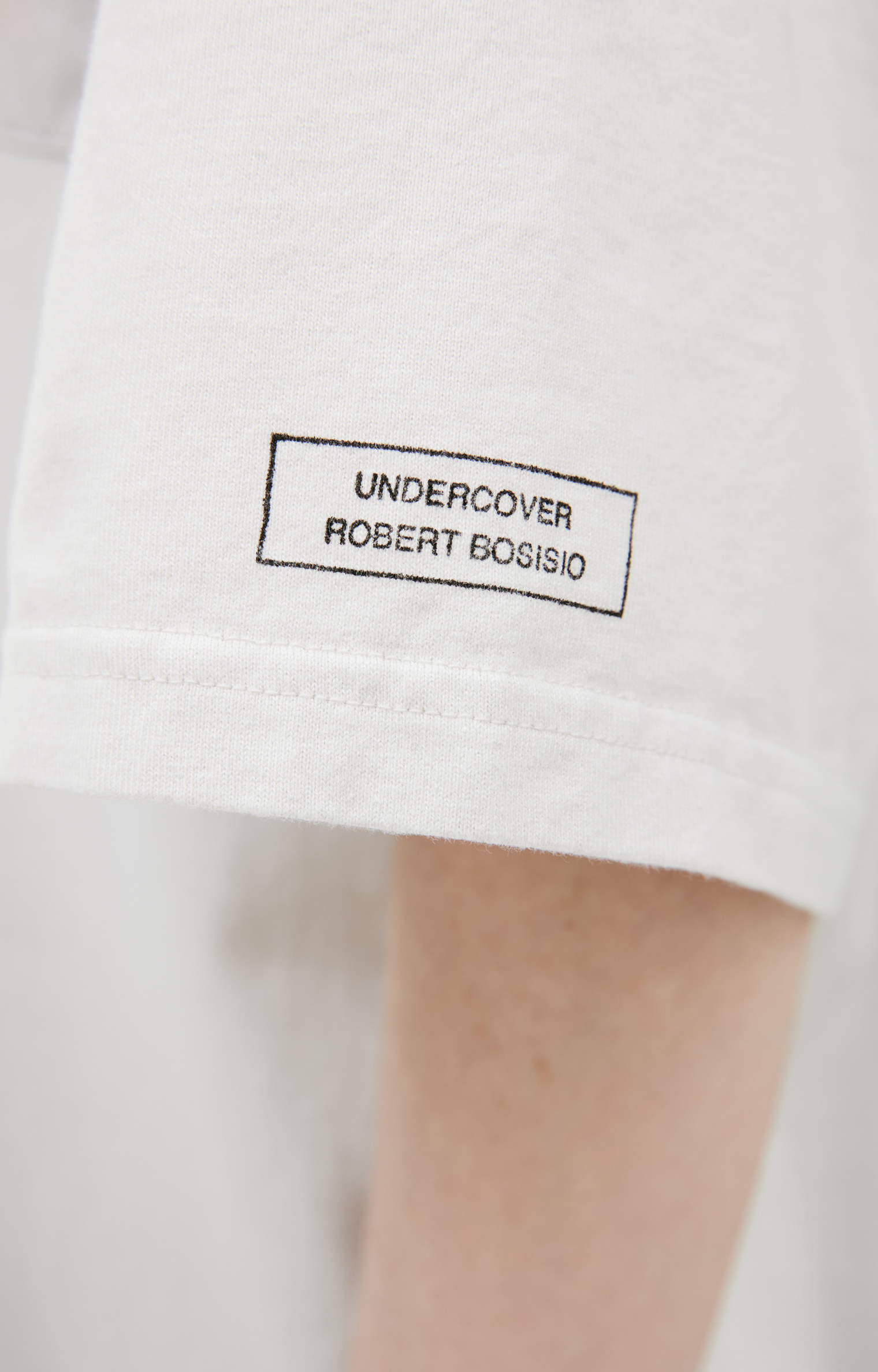 Undercover Серая футболка с принтом