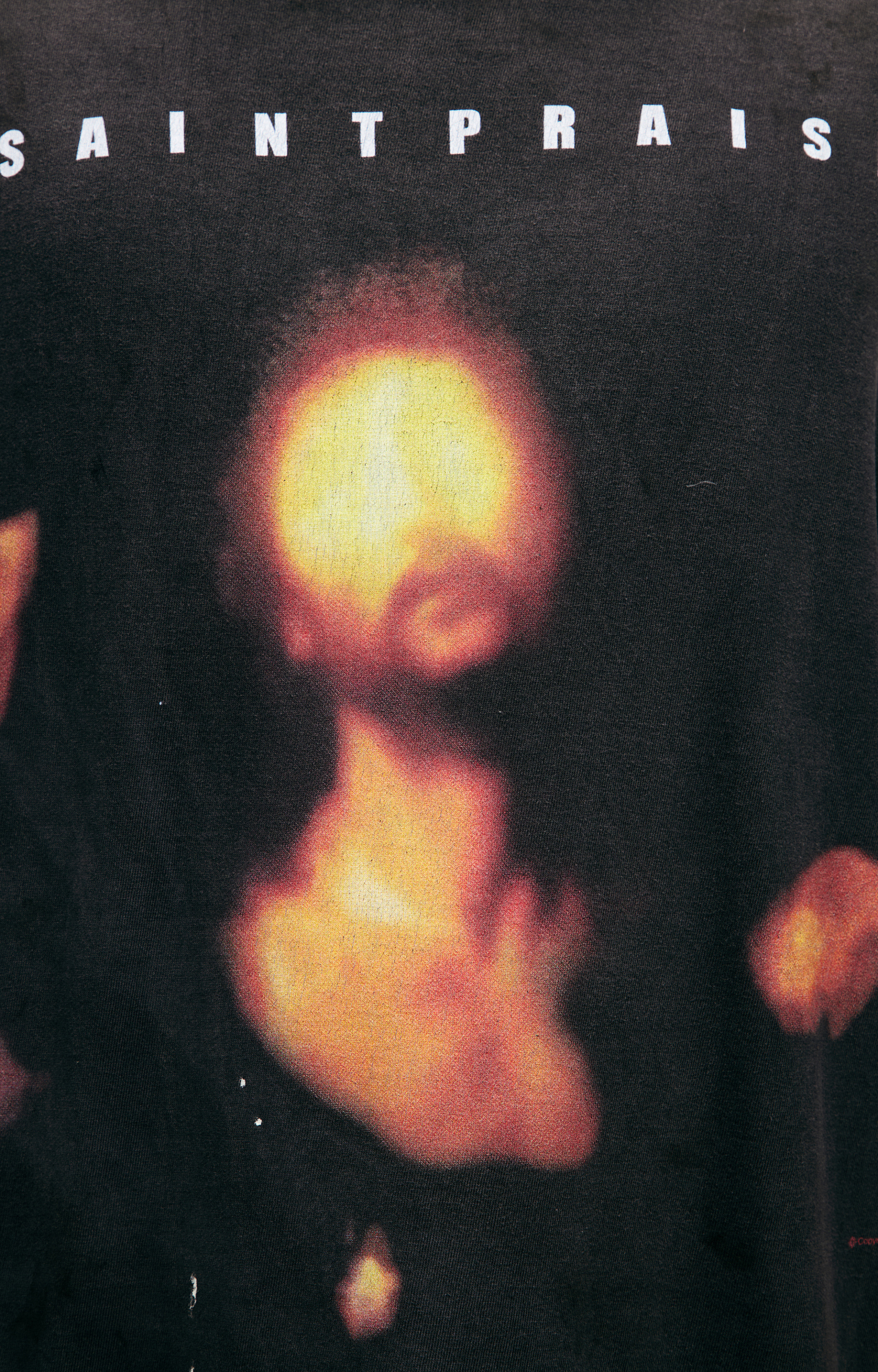 Saint Mxxxxxx Футболка с принтом SaintPraise