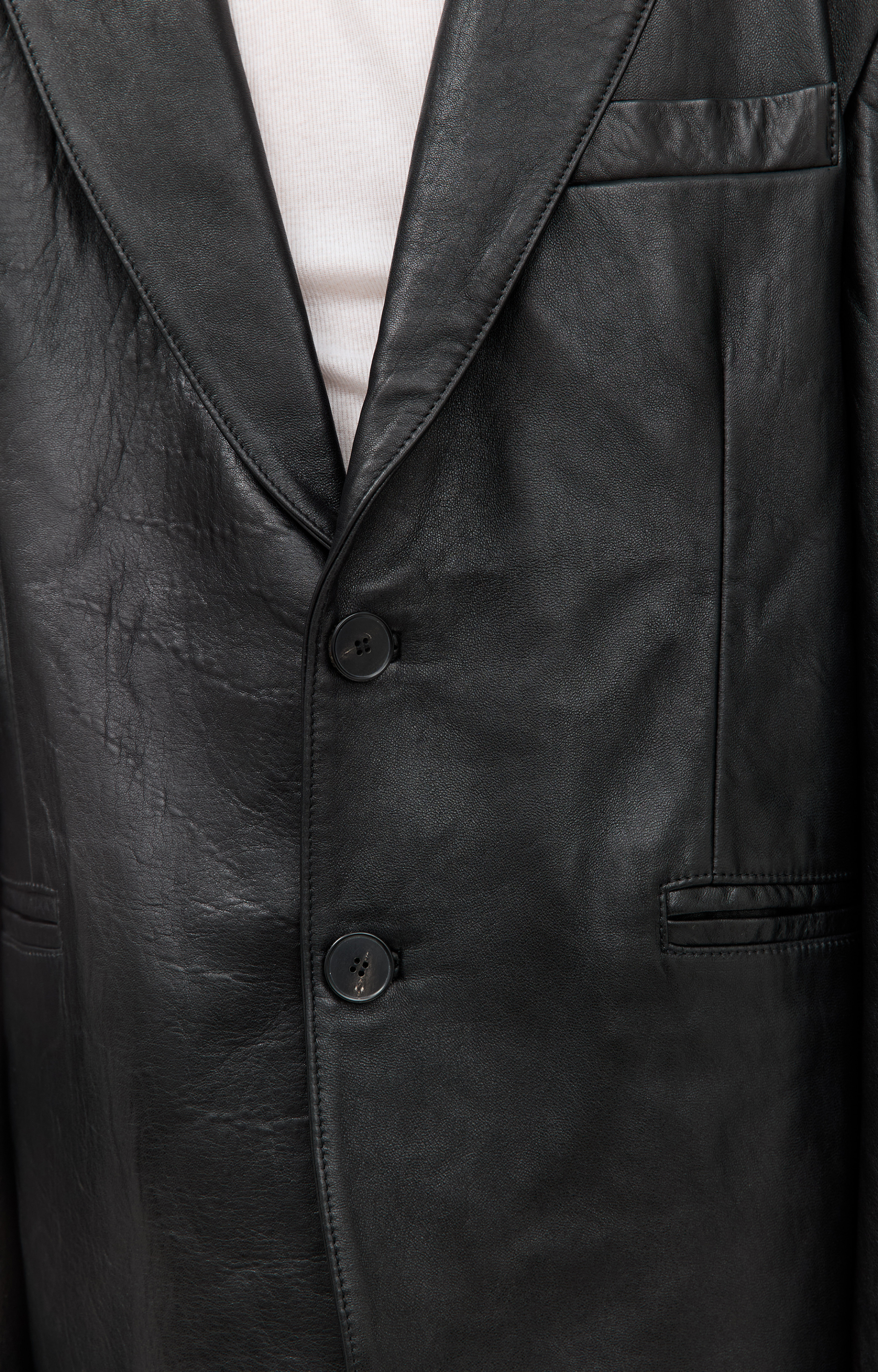 Enfants Riches Déprimés Однобортный жакет из кожи