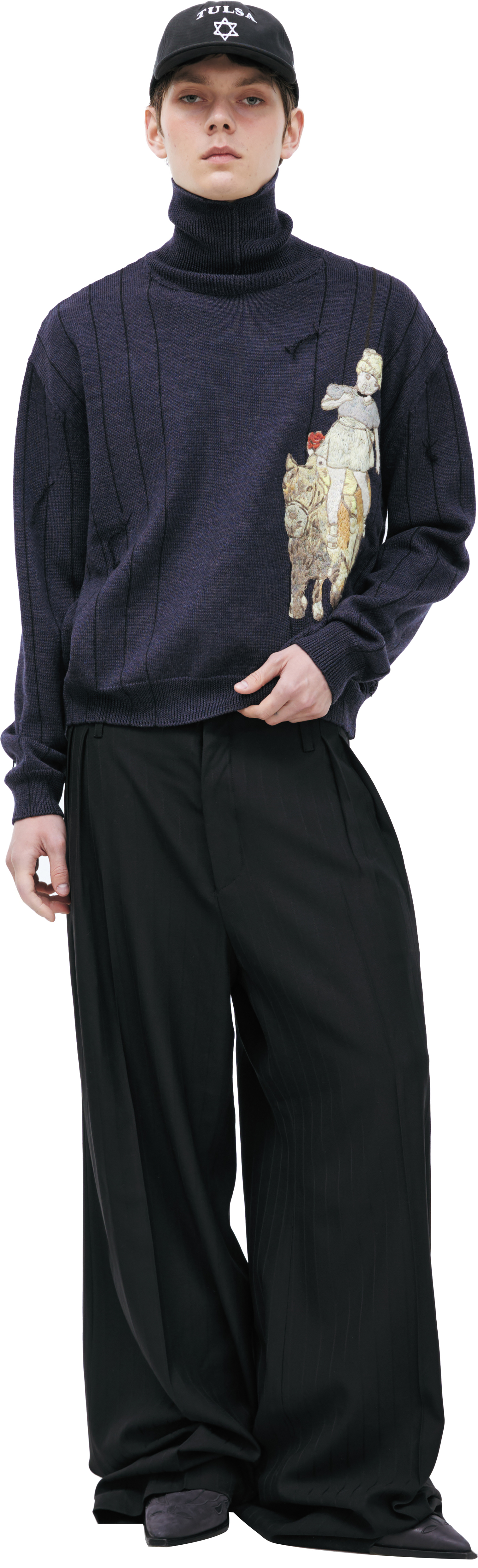 Enfants Riches Déprimés Свитер с вышивками