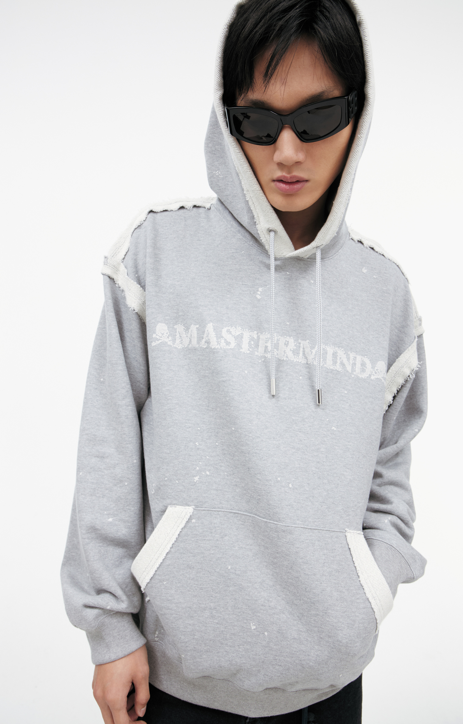 Mastermind WORLD Худи с вывернутыми швами