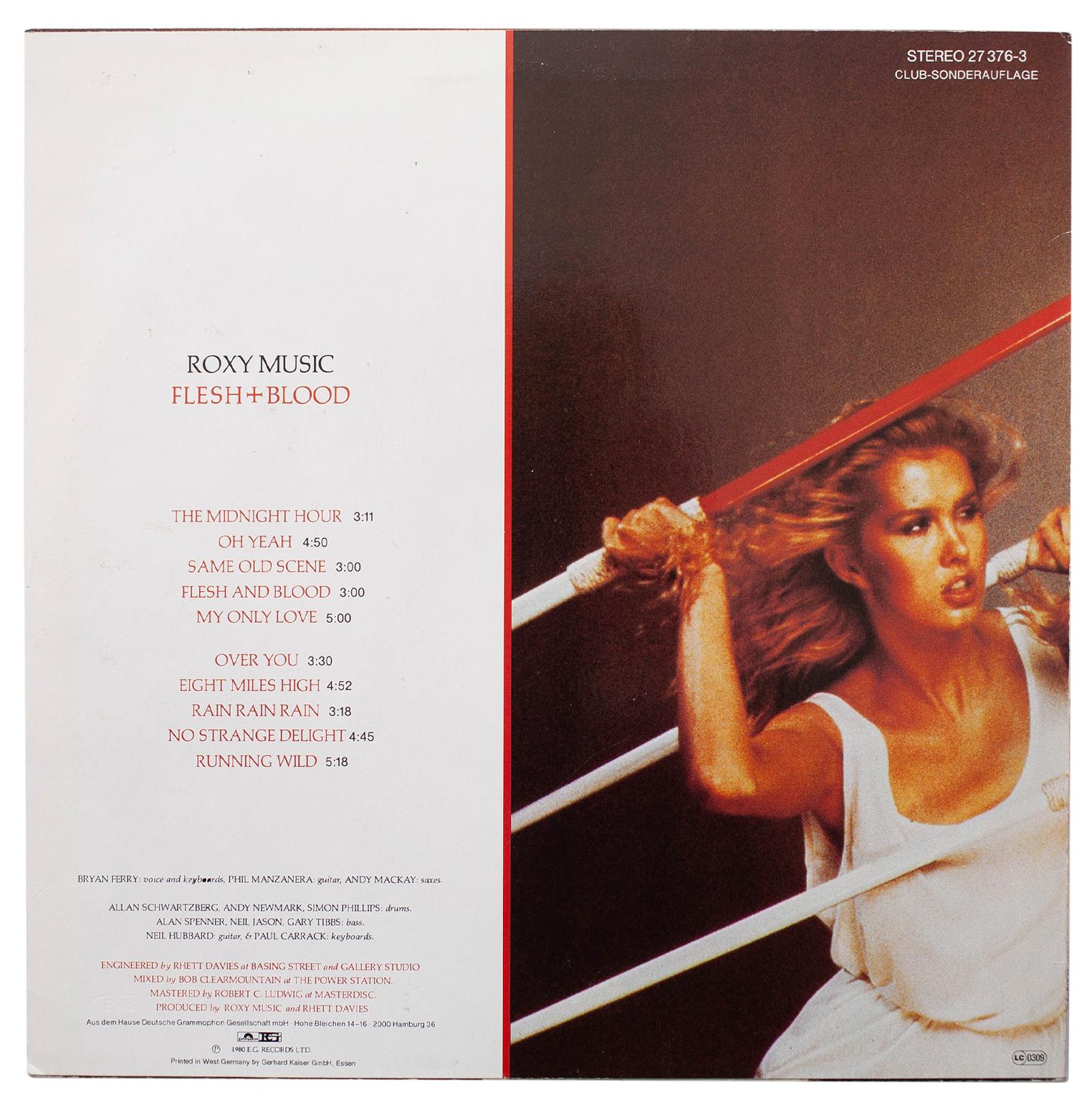  Винил Roxy Music - Flesh + Blood