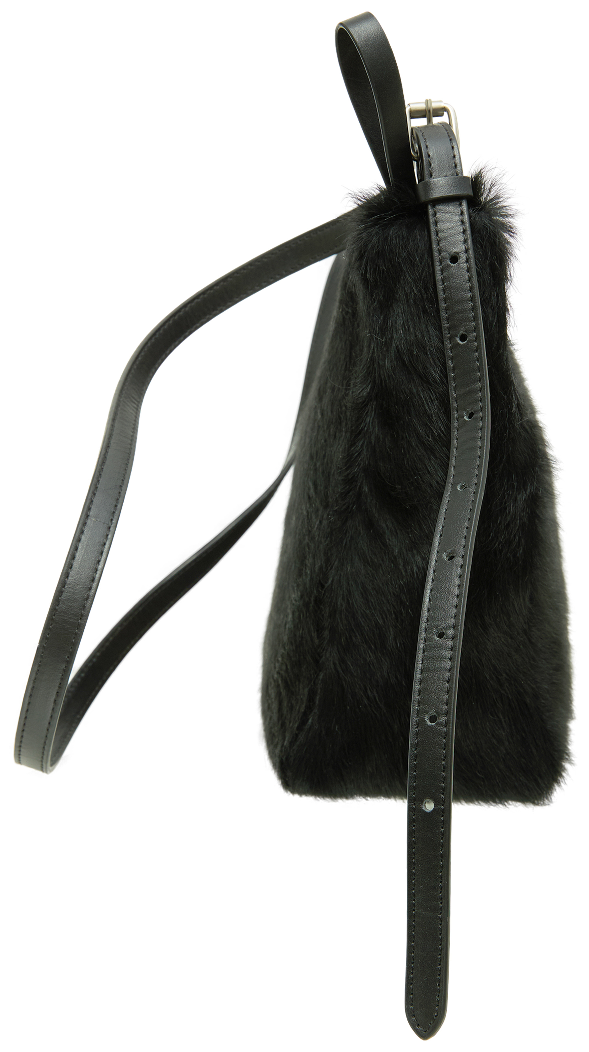 Dries Van Noten Черная сумка из кожи