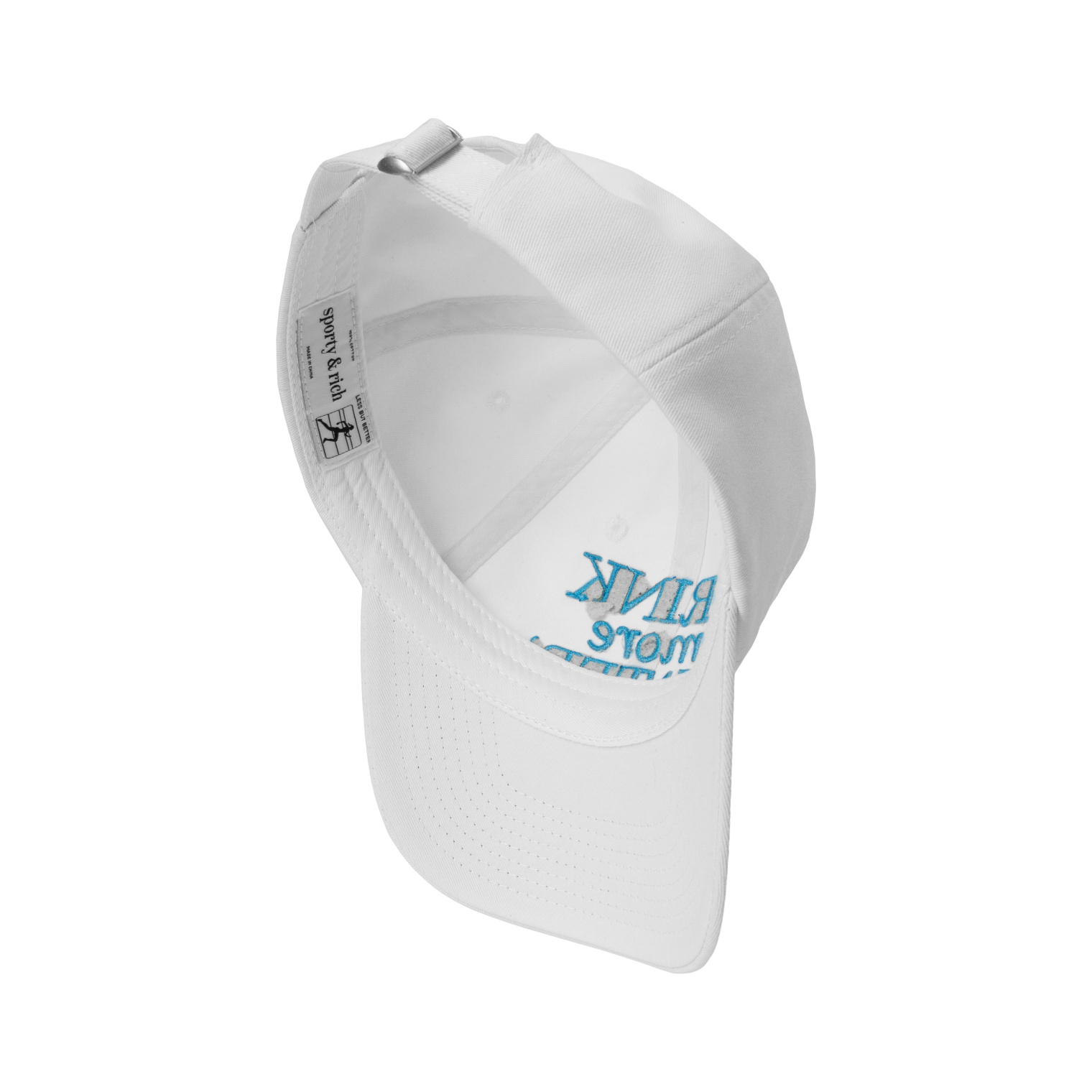 SPORTY & RICH Кепка с вышивкой \'Drink More Water\'