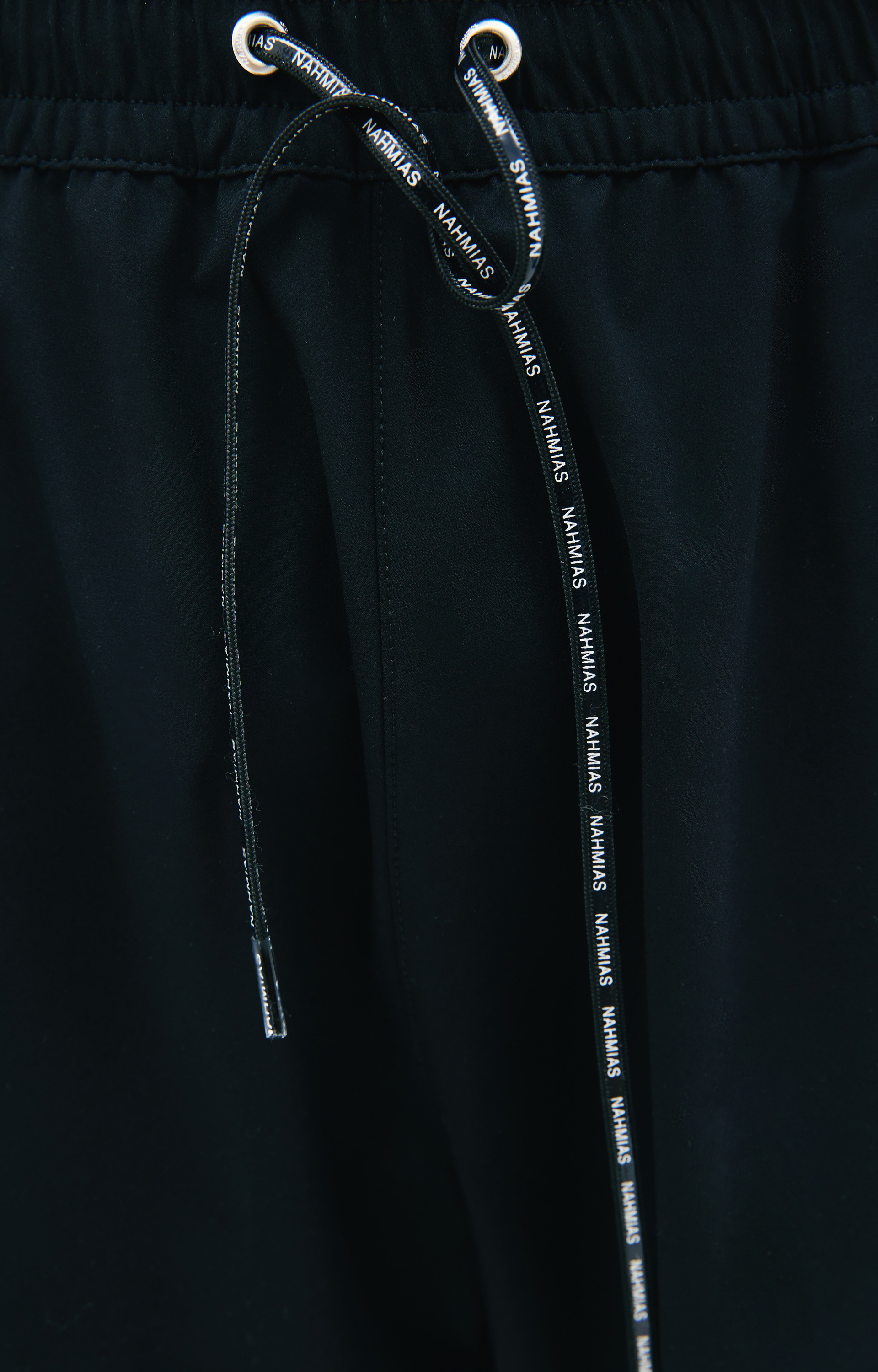 Nahmias Черные шорты с логотипом