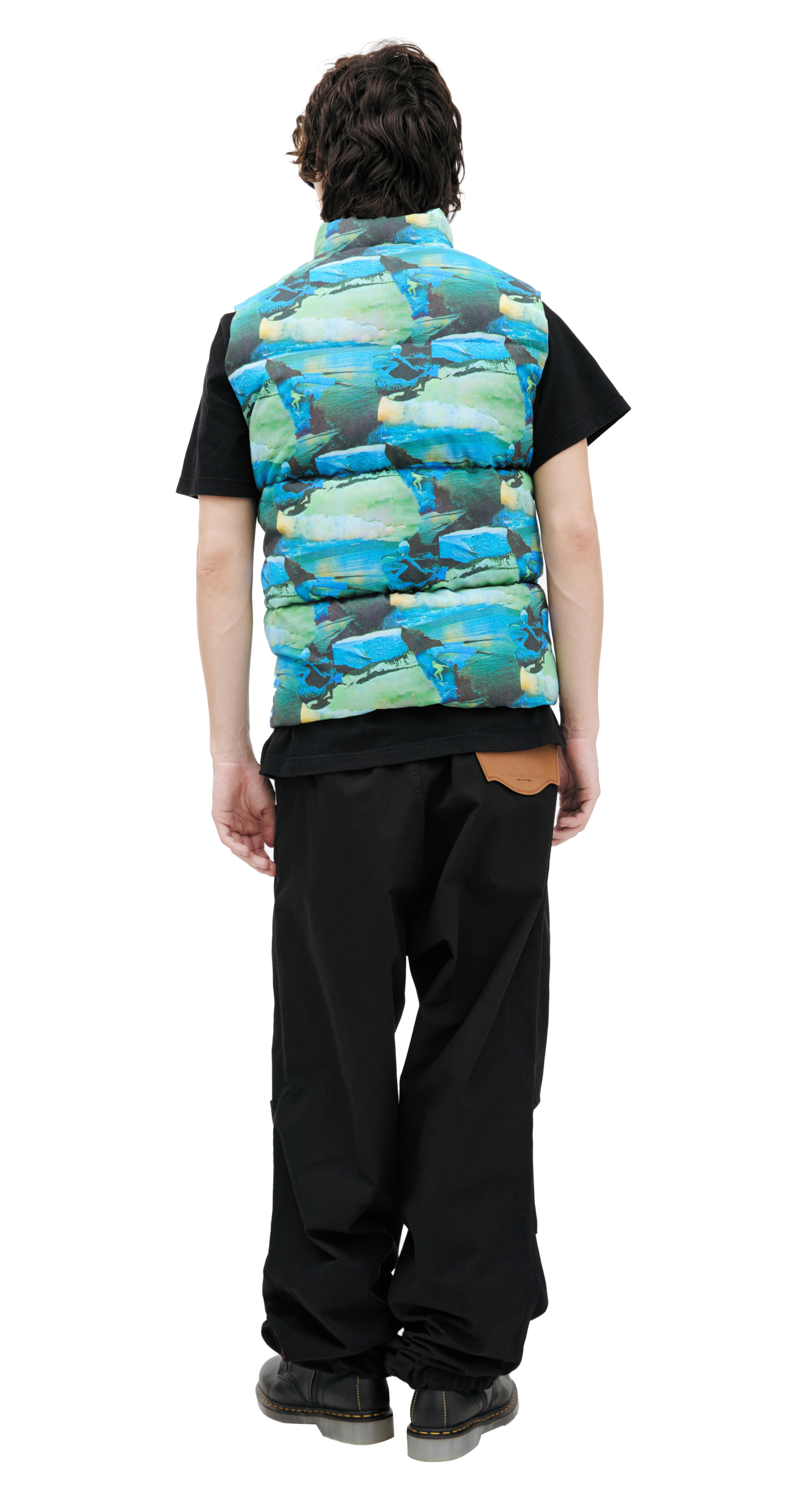 ERL Дутый жилет с монопринтом