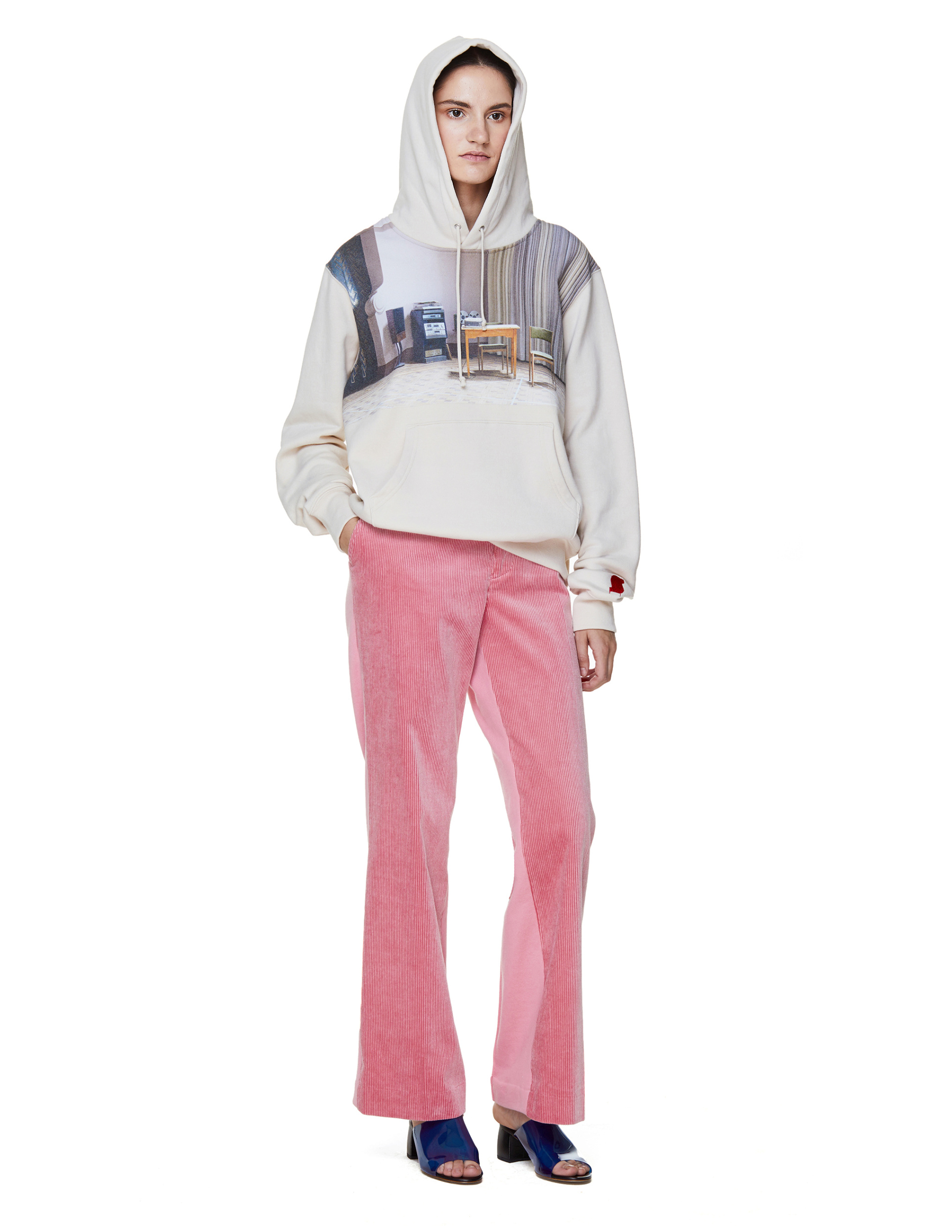 Undercover Хлопковое худи с принтом Suspirium