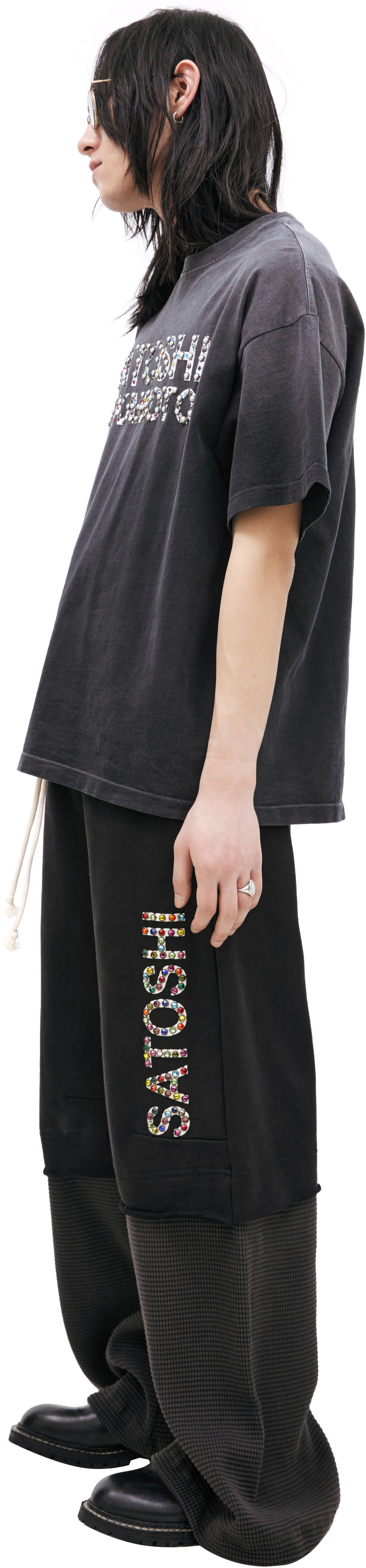 Satoshi Nakamoto Футболка с логотипом из страз