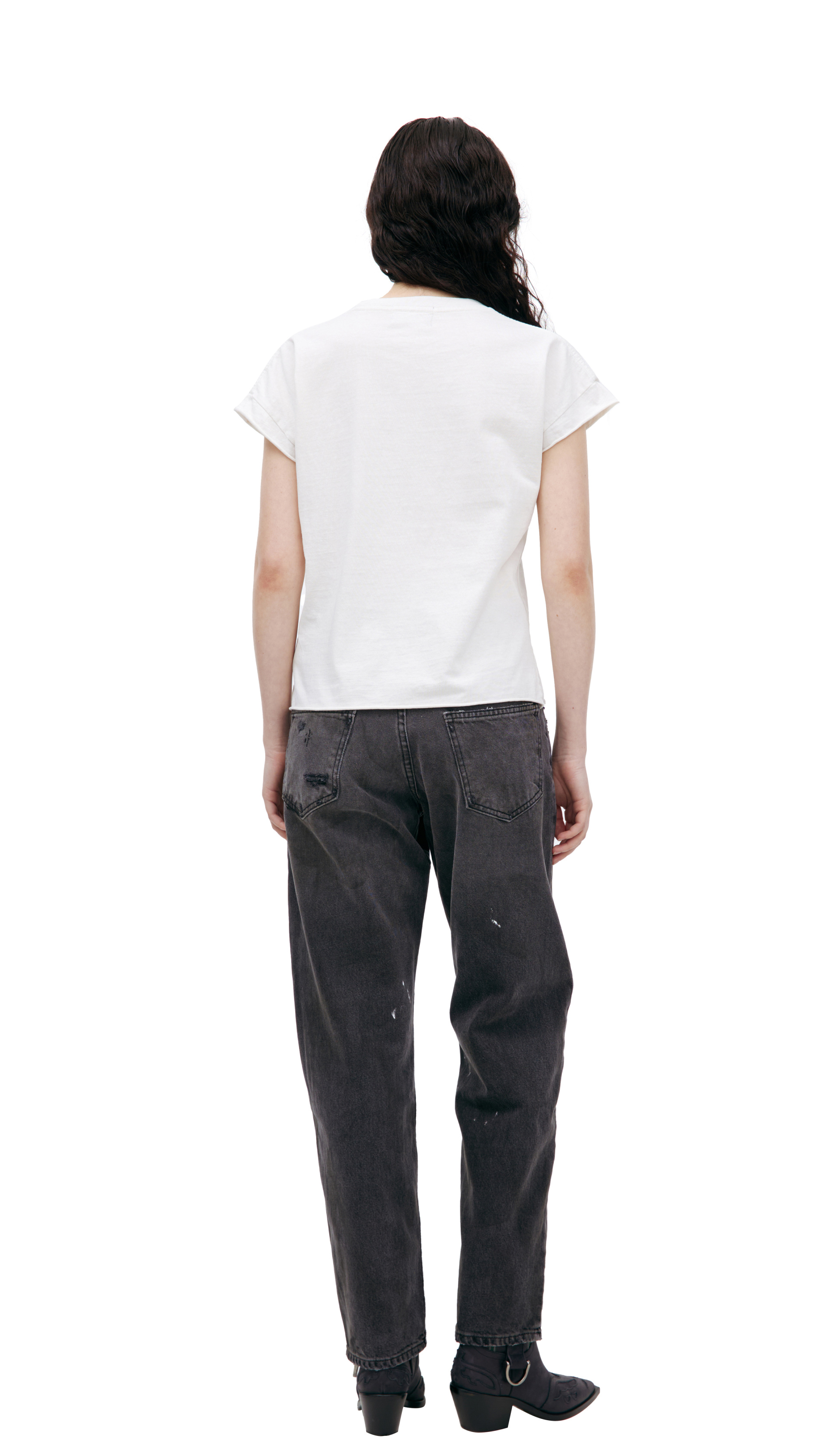 Enfants Riches Déprimés Белая футболка с логотипом