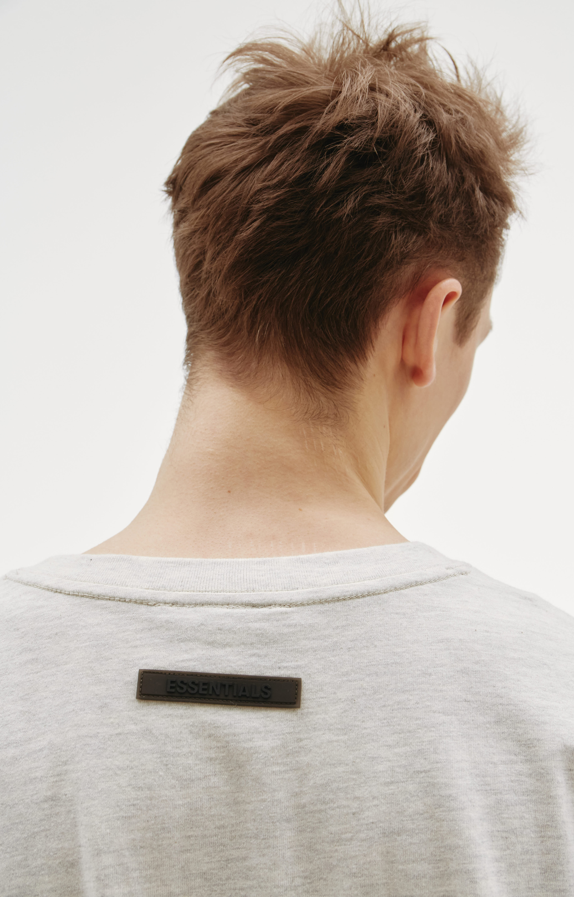 Fear of God Essentials Хлопковая футболка с логотипом