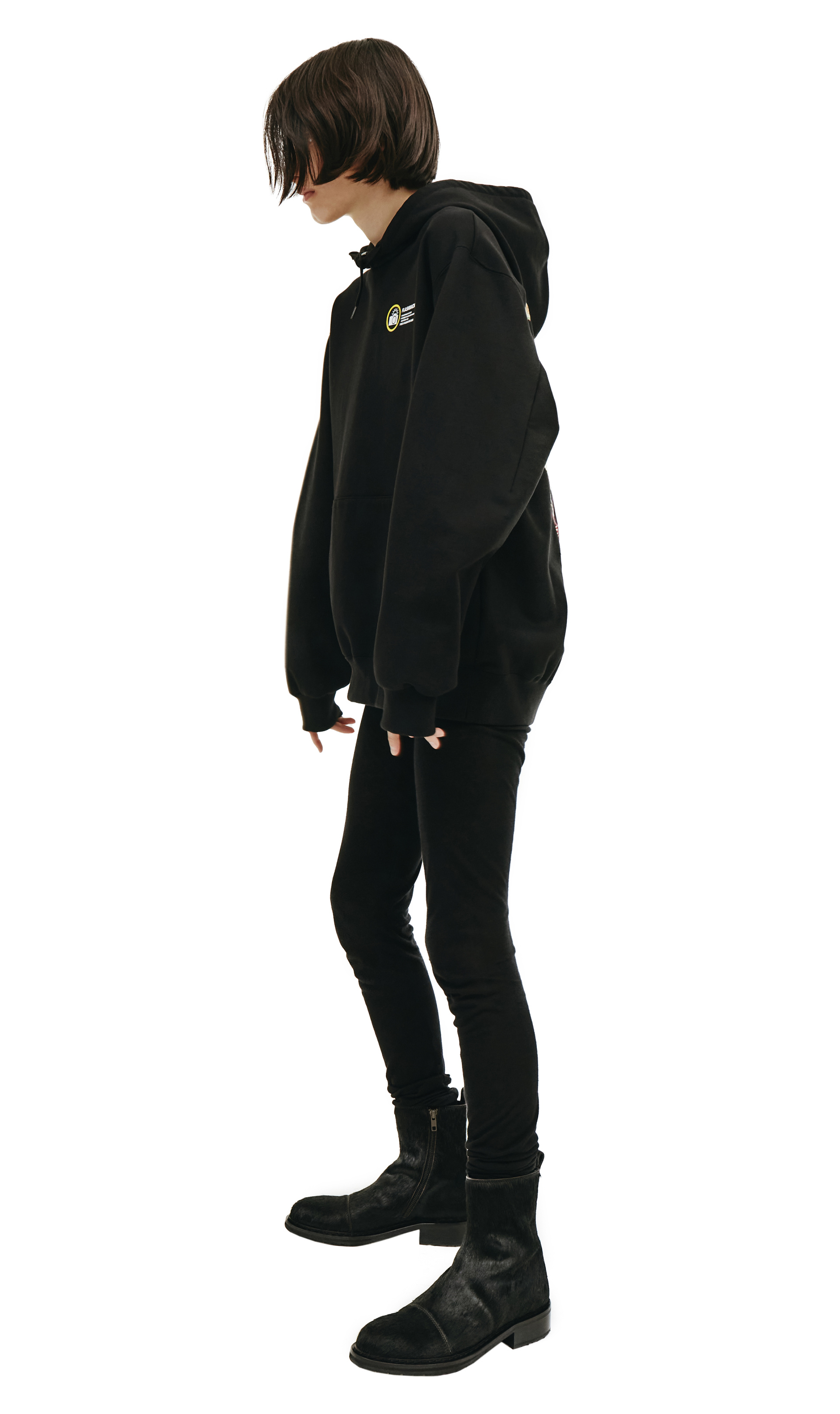 Doublet Худи с патчами Polaroid на спине