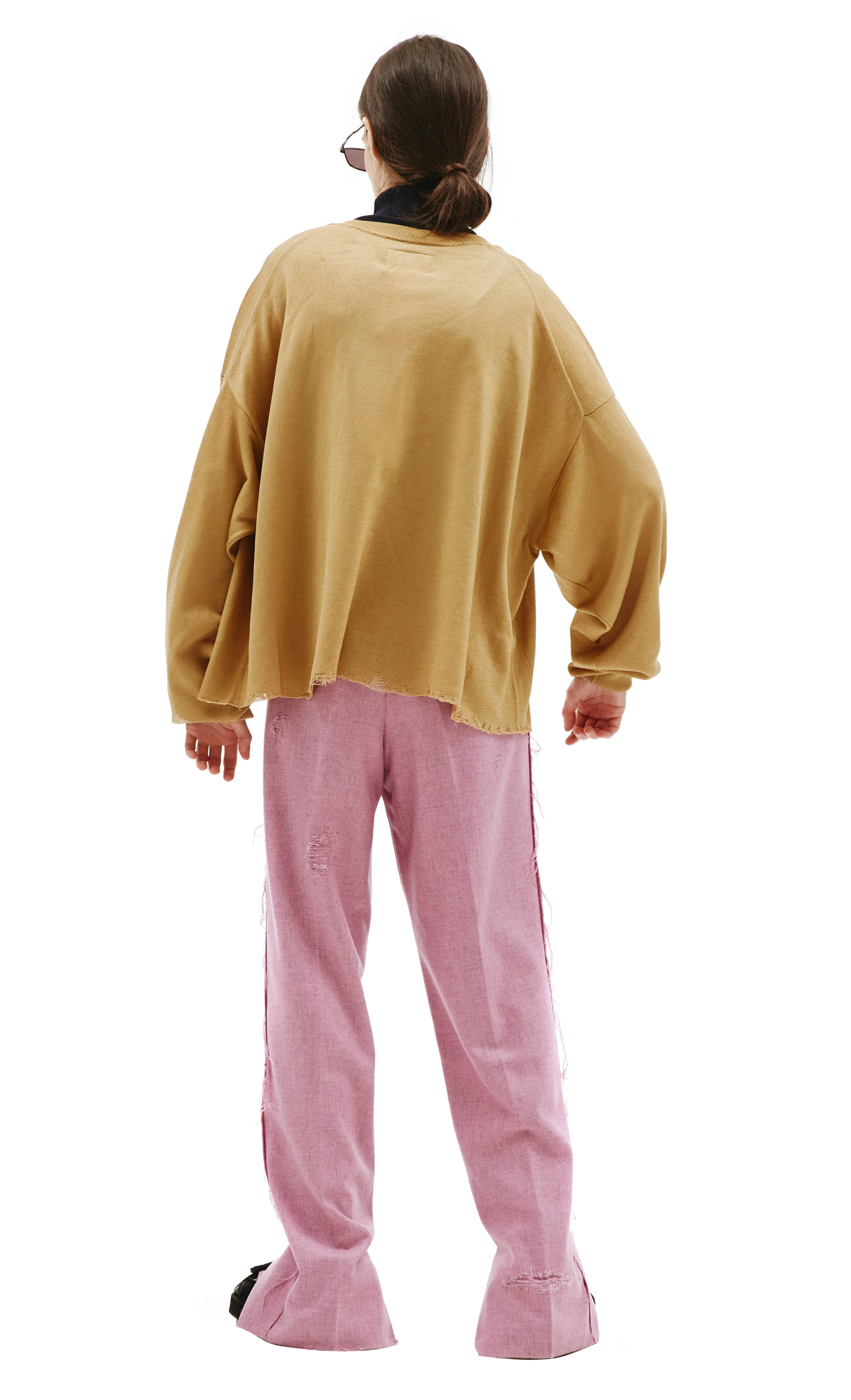 Doublet Оверсайз кардиган с вышивкой