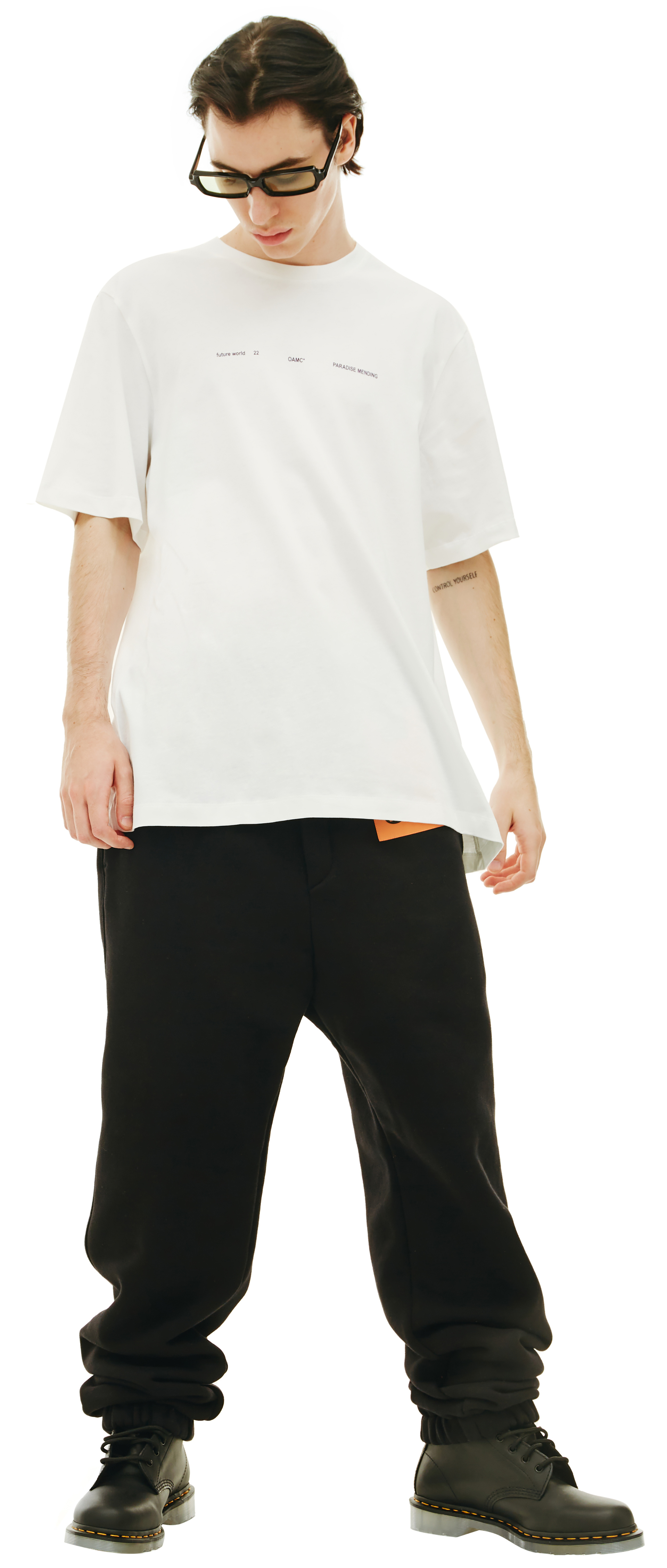 OAMC Футболка с принтом Paradise