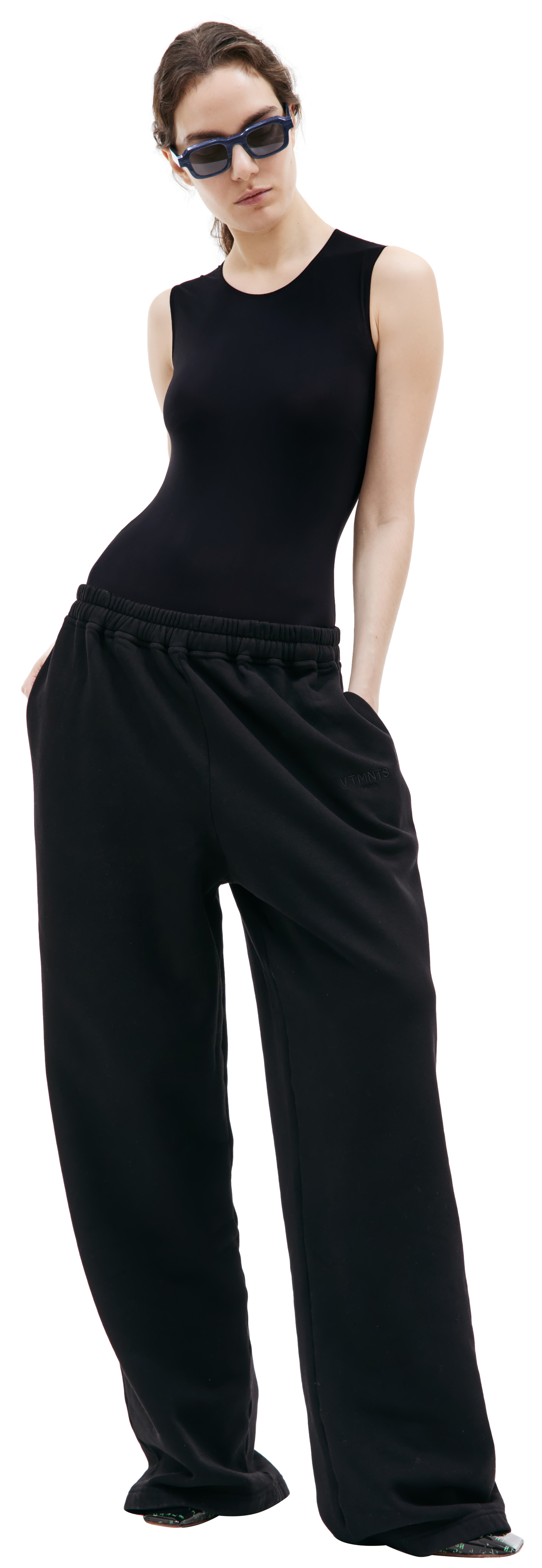 VTMNTS Широкие брюки с вышитым логотипом