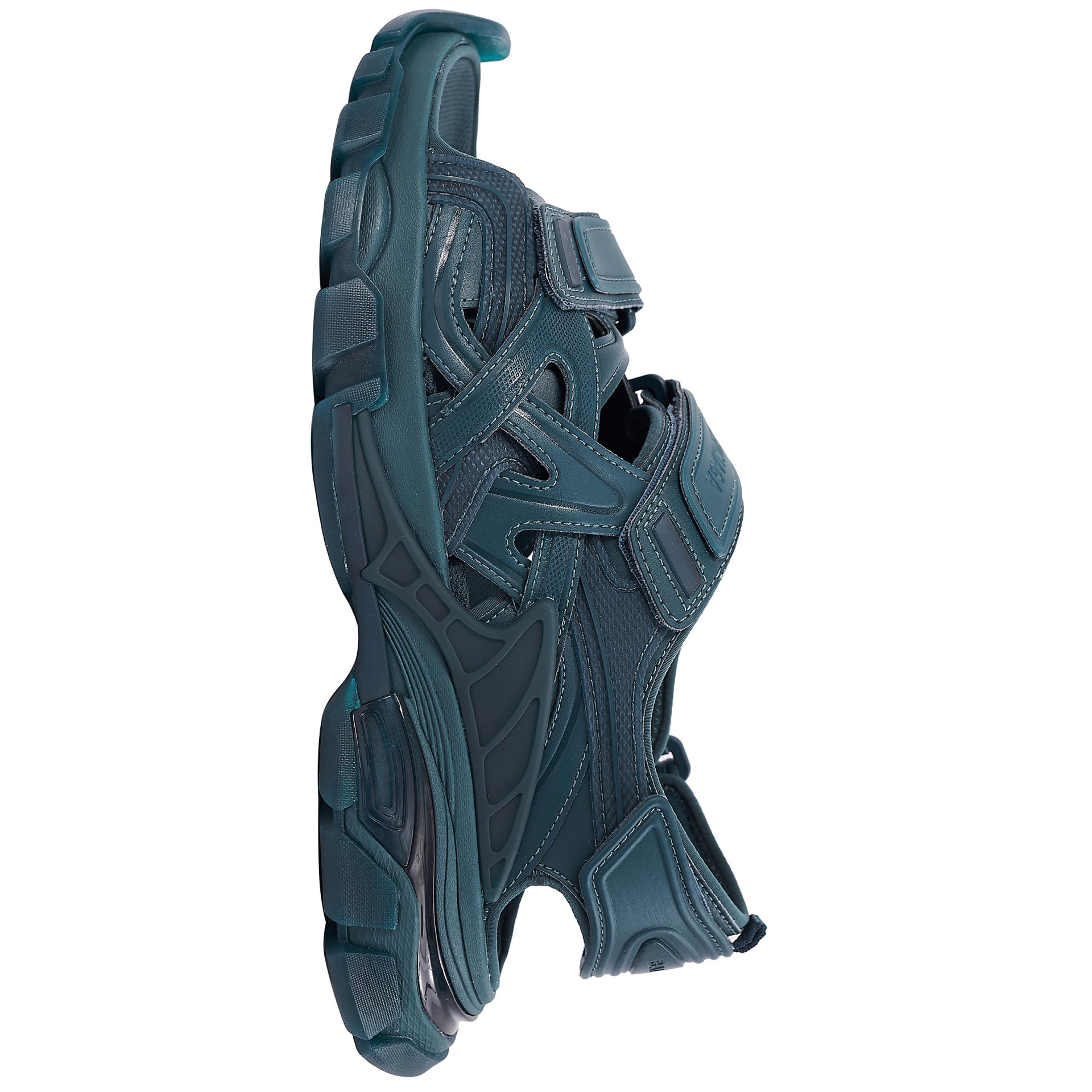 Balenciaga Зеленые сандалии Track