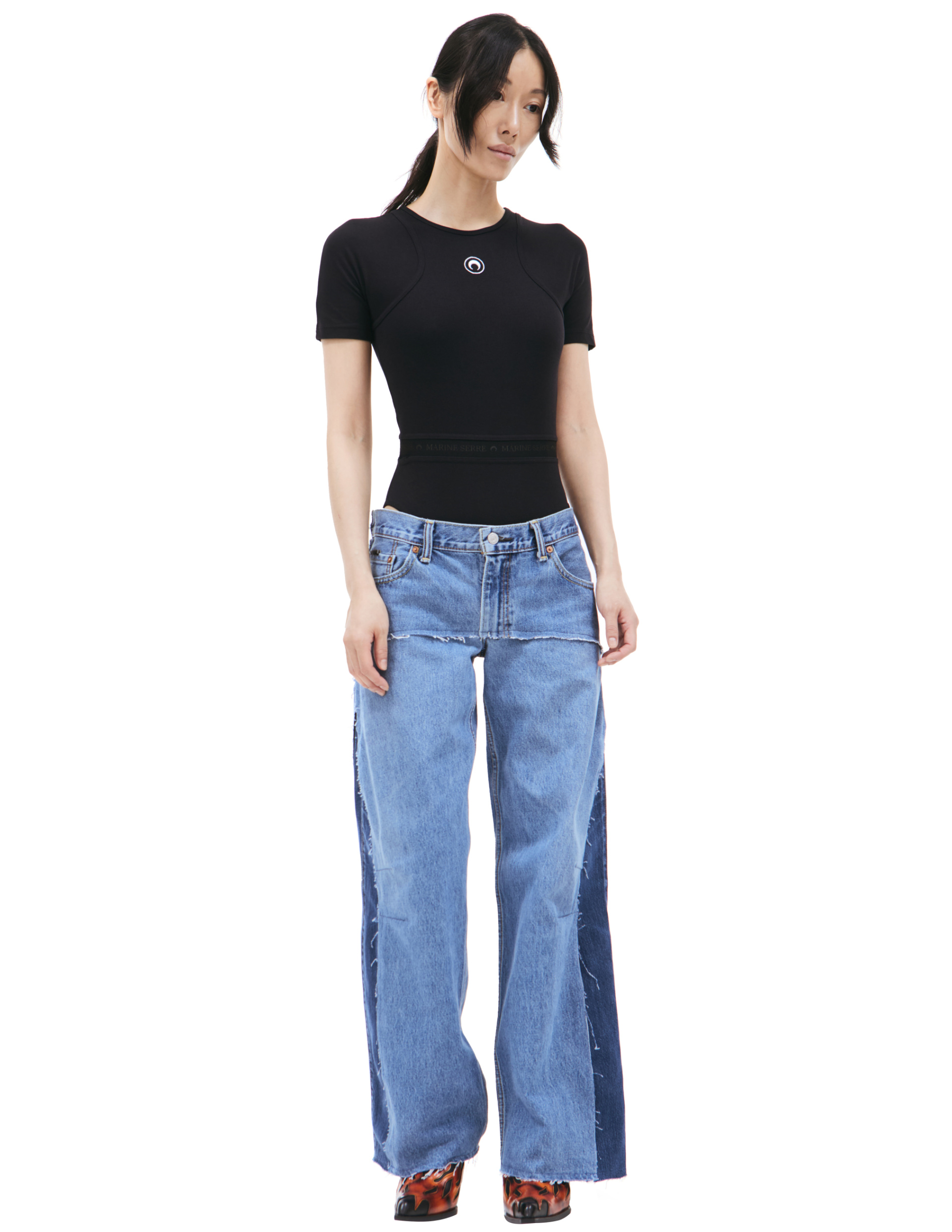 PROTOTYPES Джинсы с заниженной талией