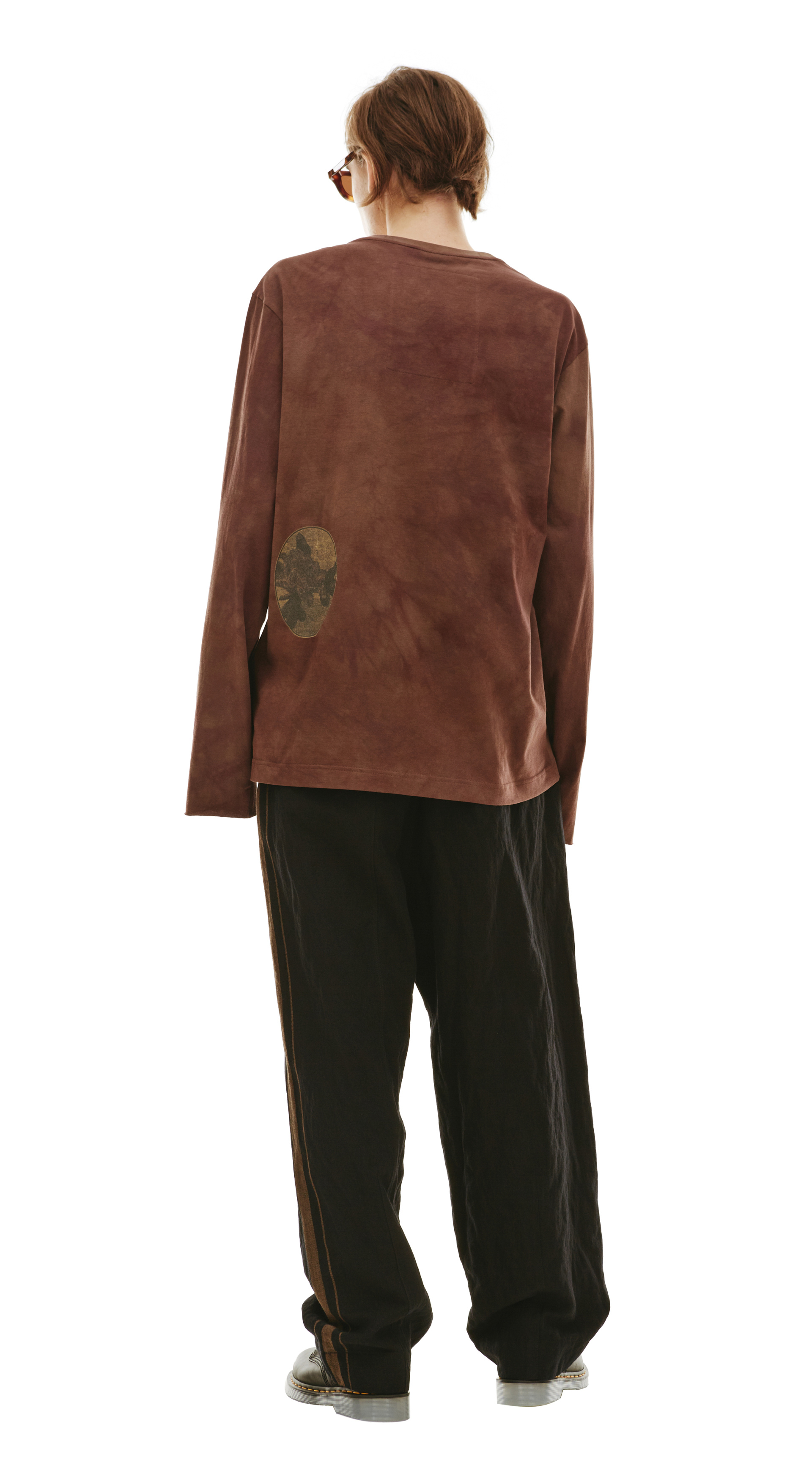 Ziggy Chen Хлопковый лонгслив с принтами