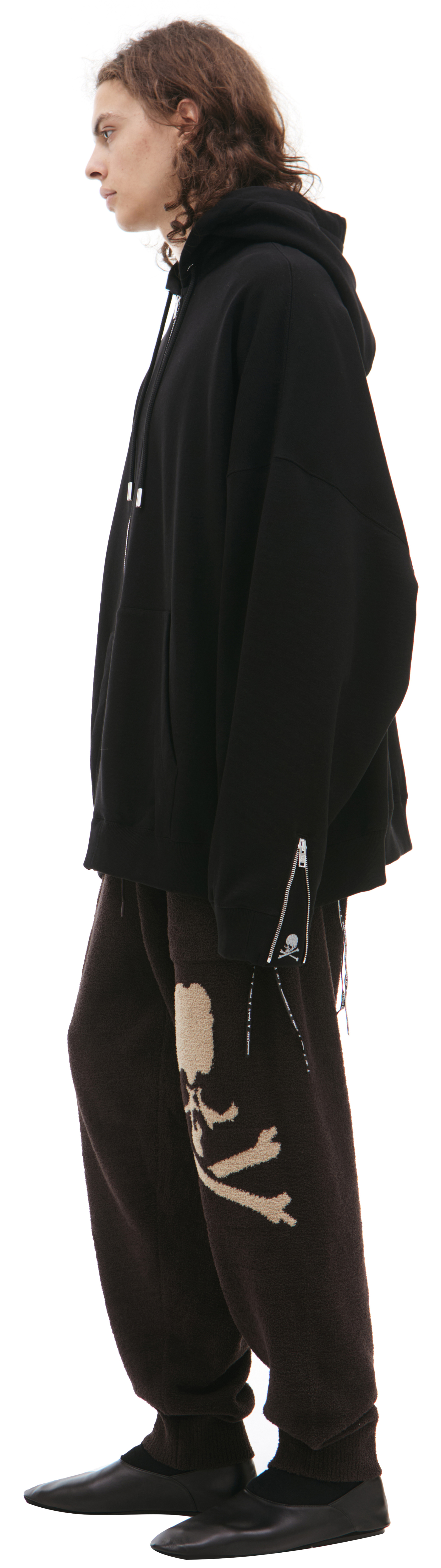 Mastermind WORLD Черное худи на молнии