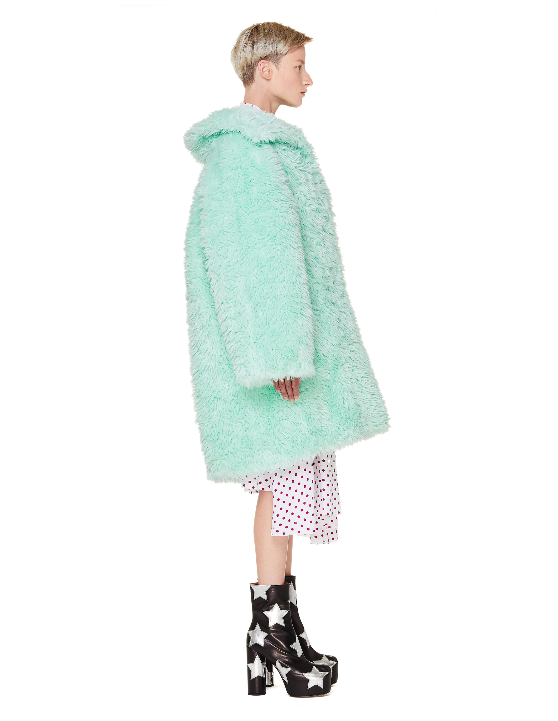 Balenciaga Шуба Swing из искусственного меха