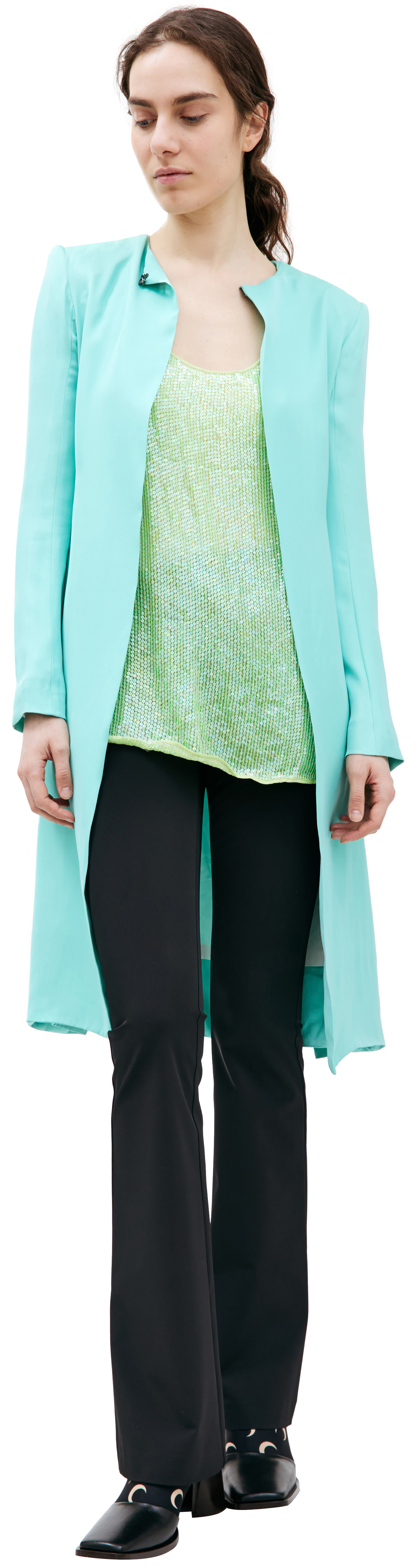 Gareth Pugh Шелковый плащ