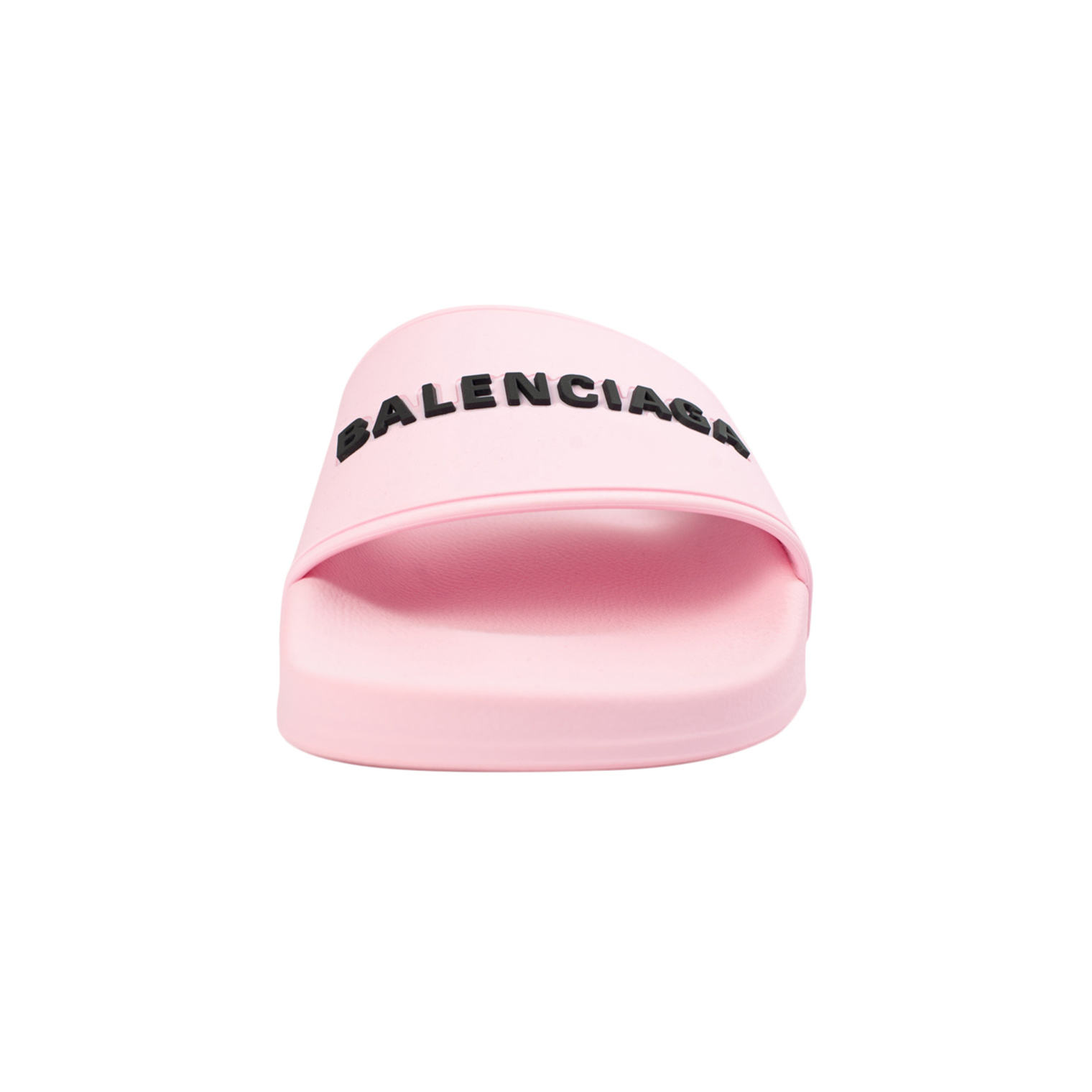 Balenciaga Резиновые шлепанцы Pool с логотипом