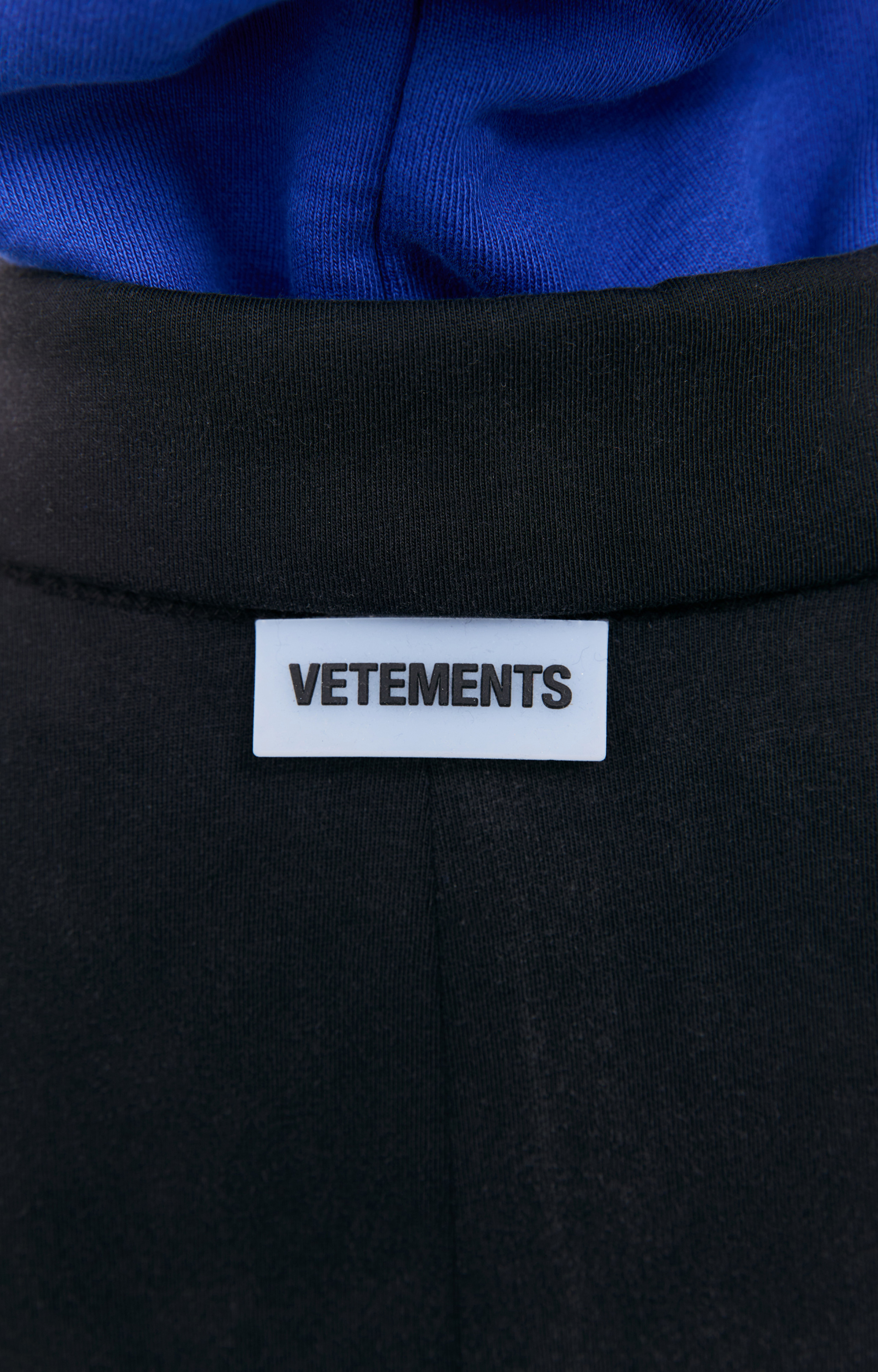 VETEMENTS Черный оверсайз пиджак