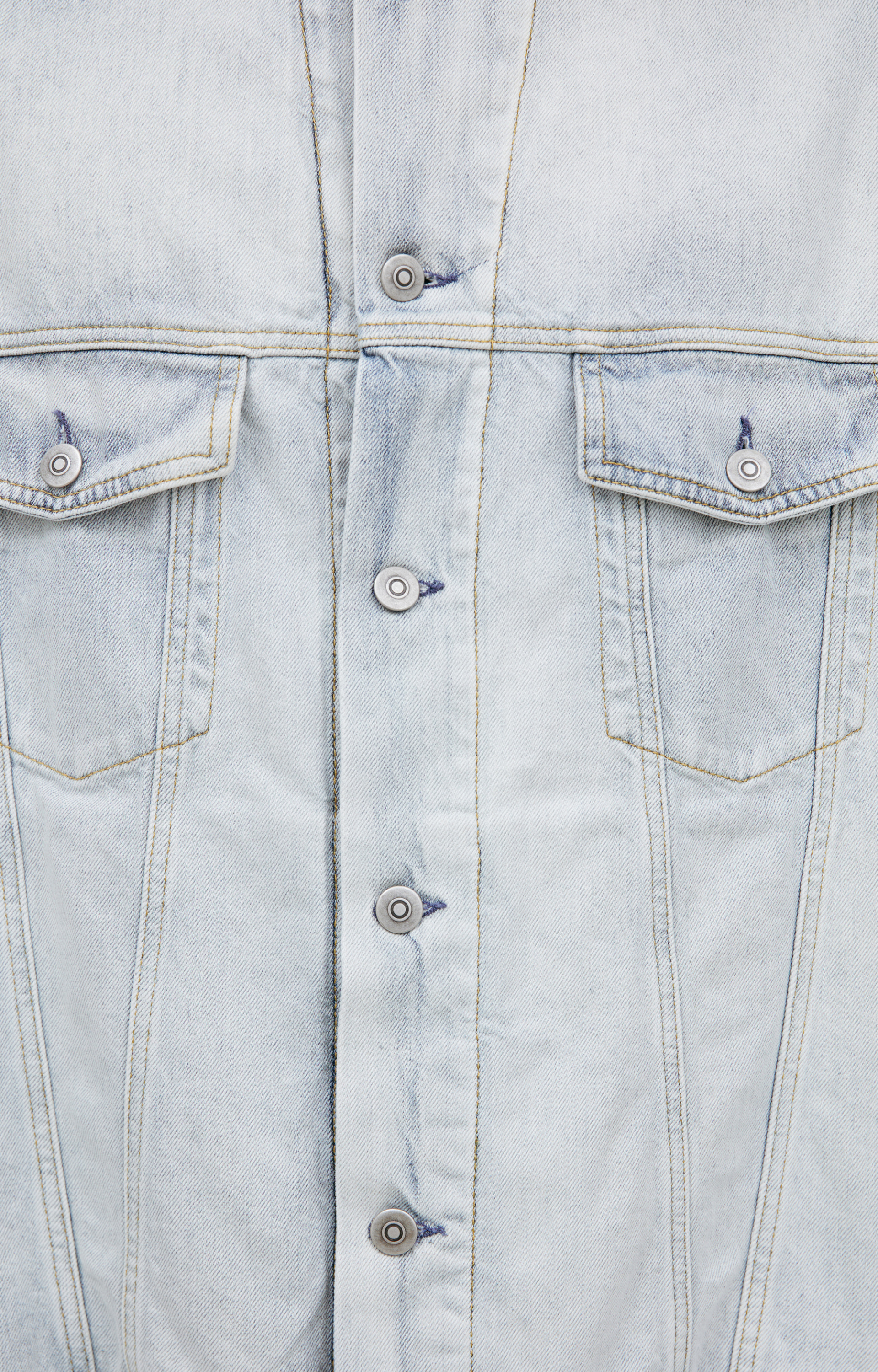 Maison Margiela Джинсовая куртка с контрастными швами