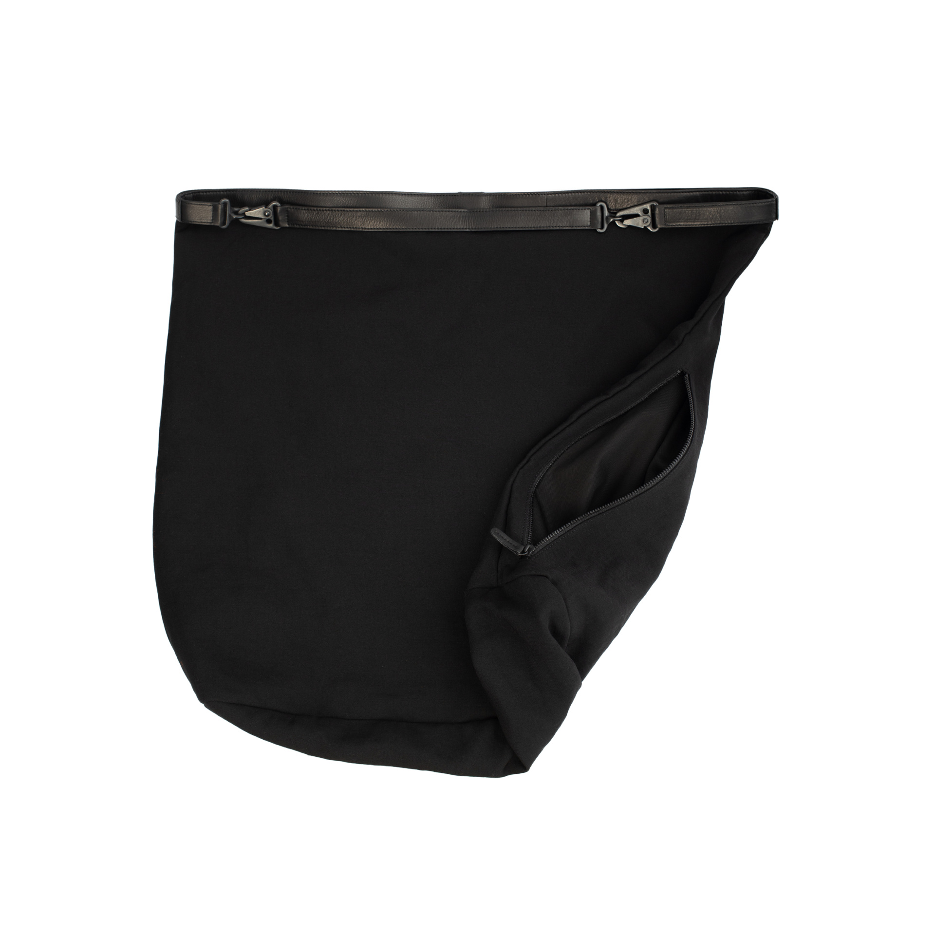 Y\'s Сумка-шоппер с кожаным ремешком