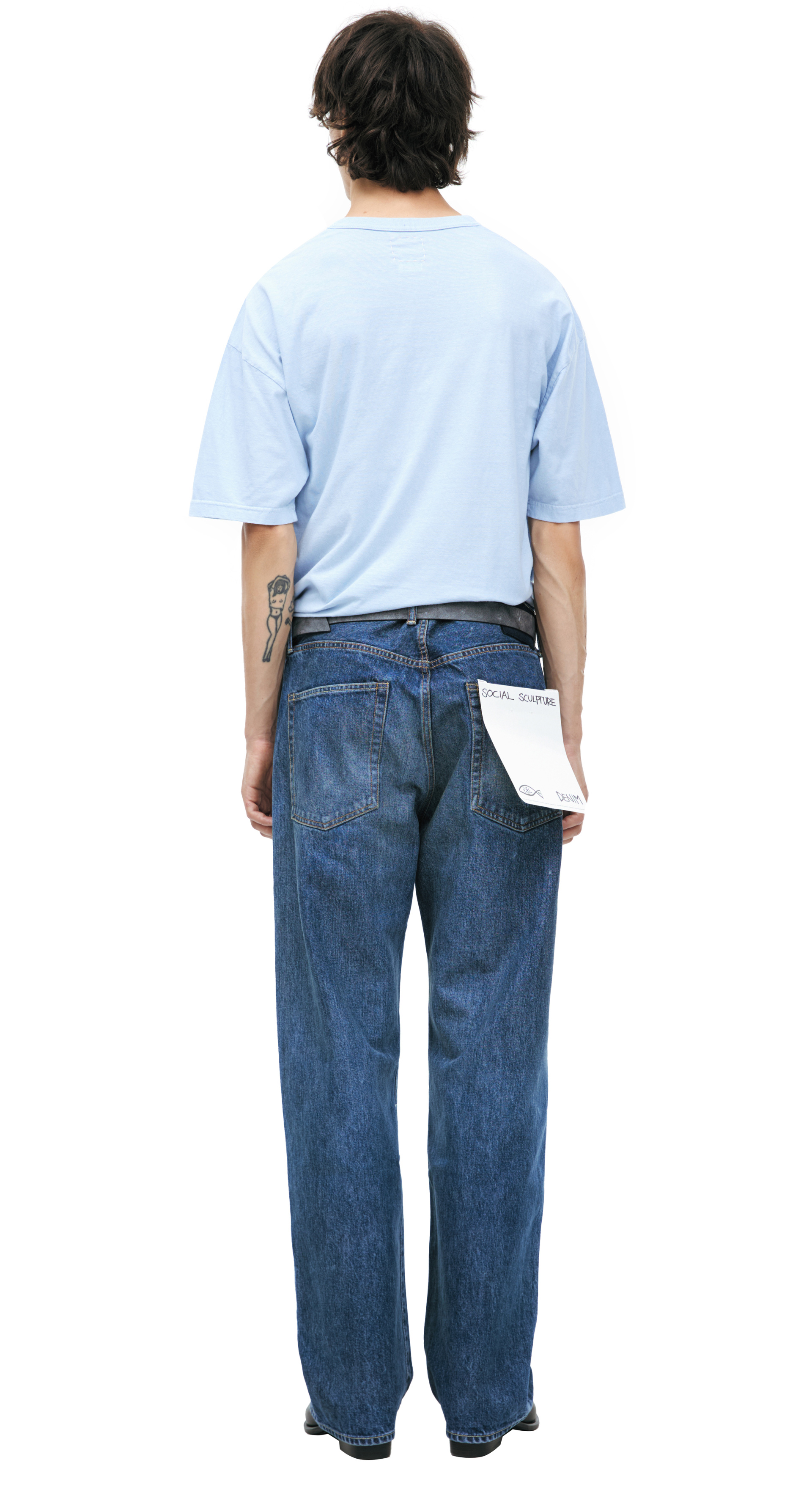 visvim Джинсы WIDE DMGD-46