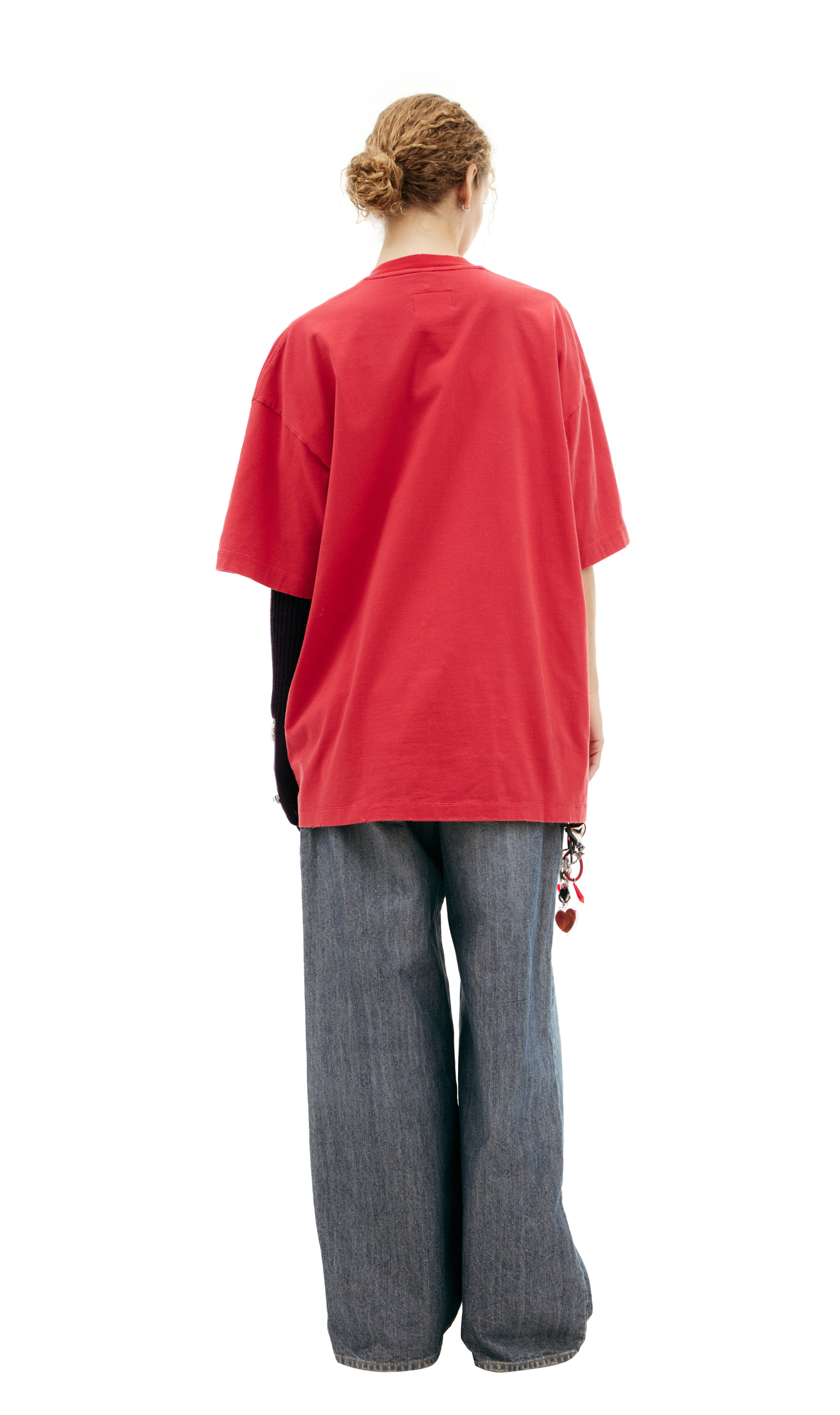 Doublet Красная футболка Villain