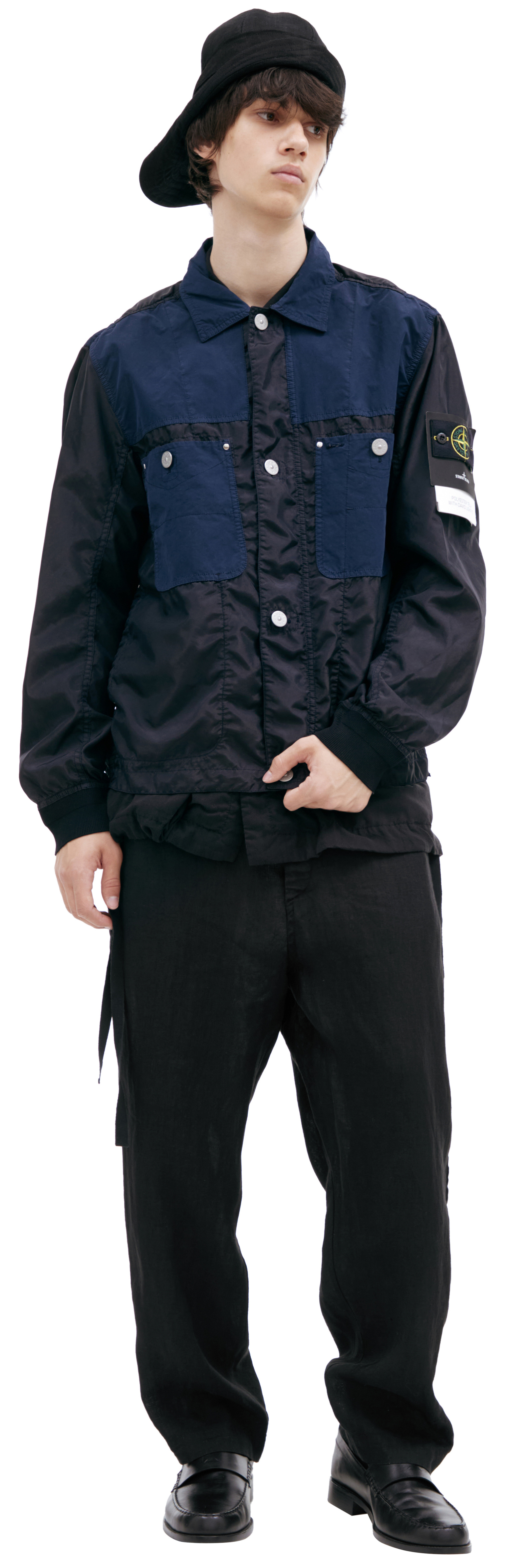 Stone Island Куртка с патчем