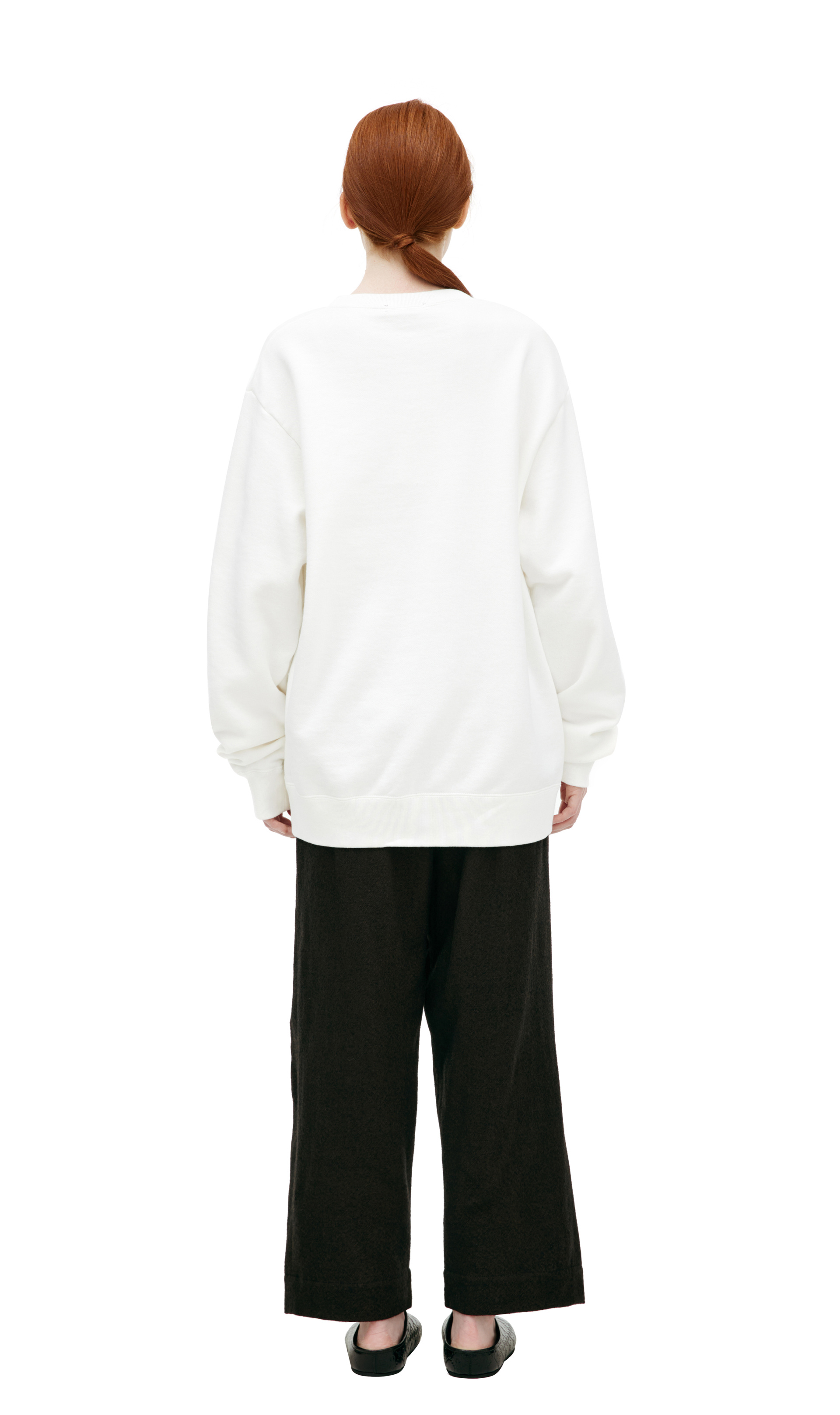 Undercover Белый свитшот с принтом