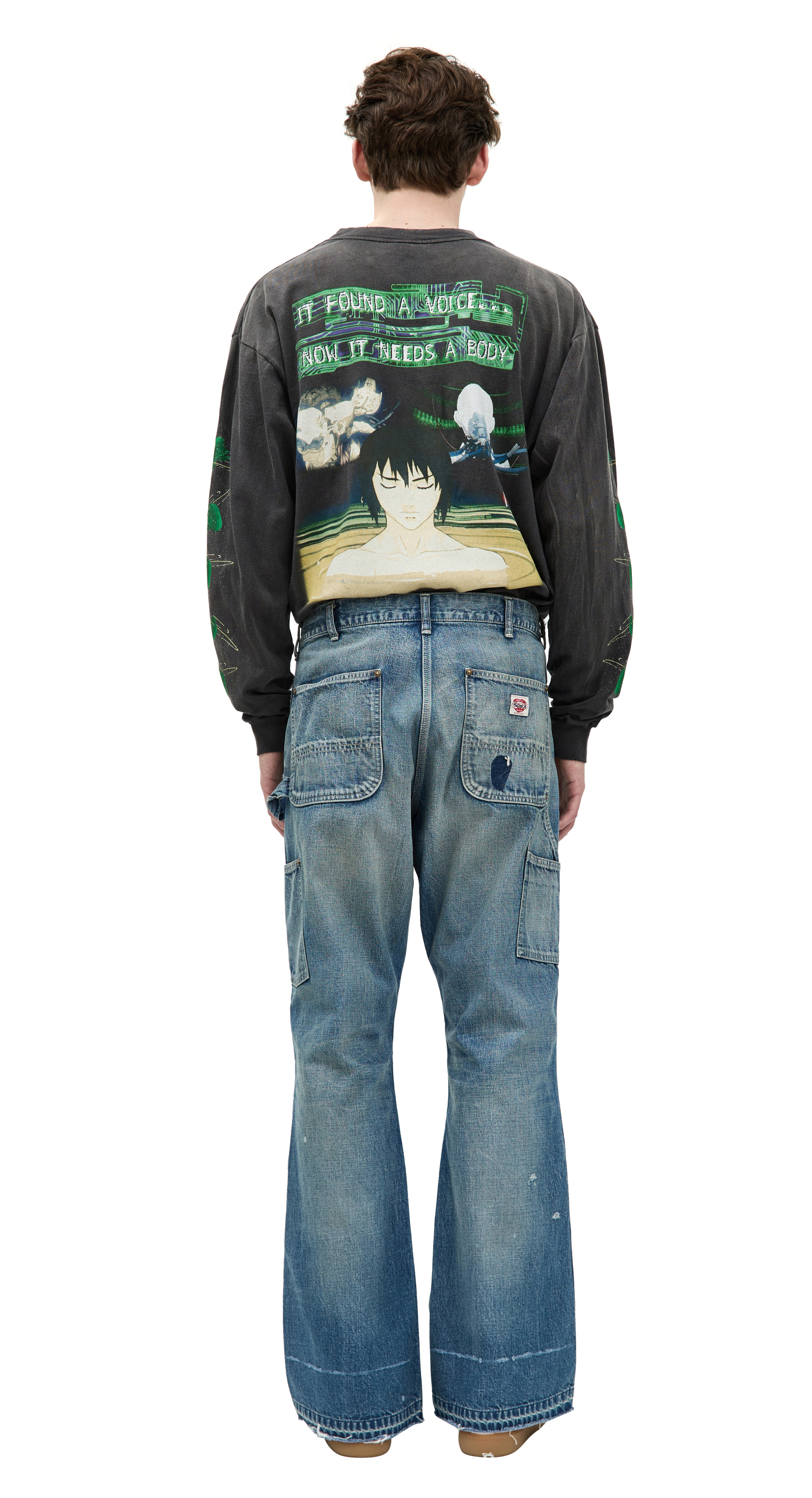 Saint Mxxxxxx Хлопковые джинсы Double Knee