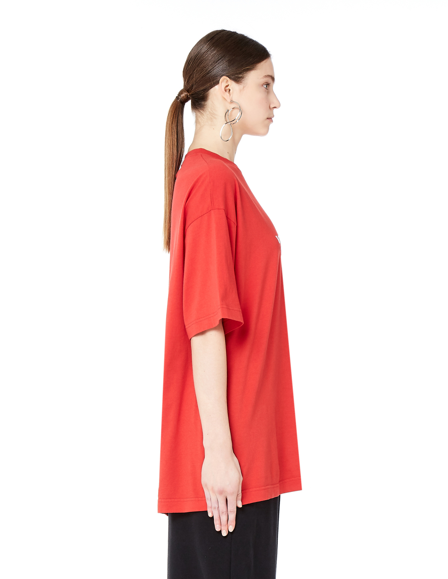 VETEMENTS Футболка из хлопка Haute Couture