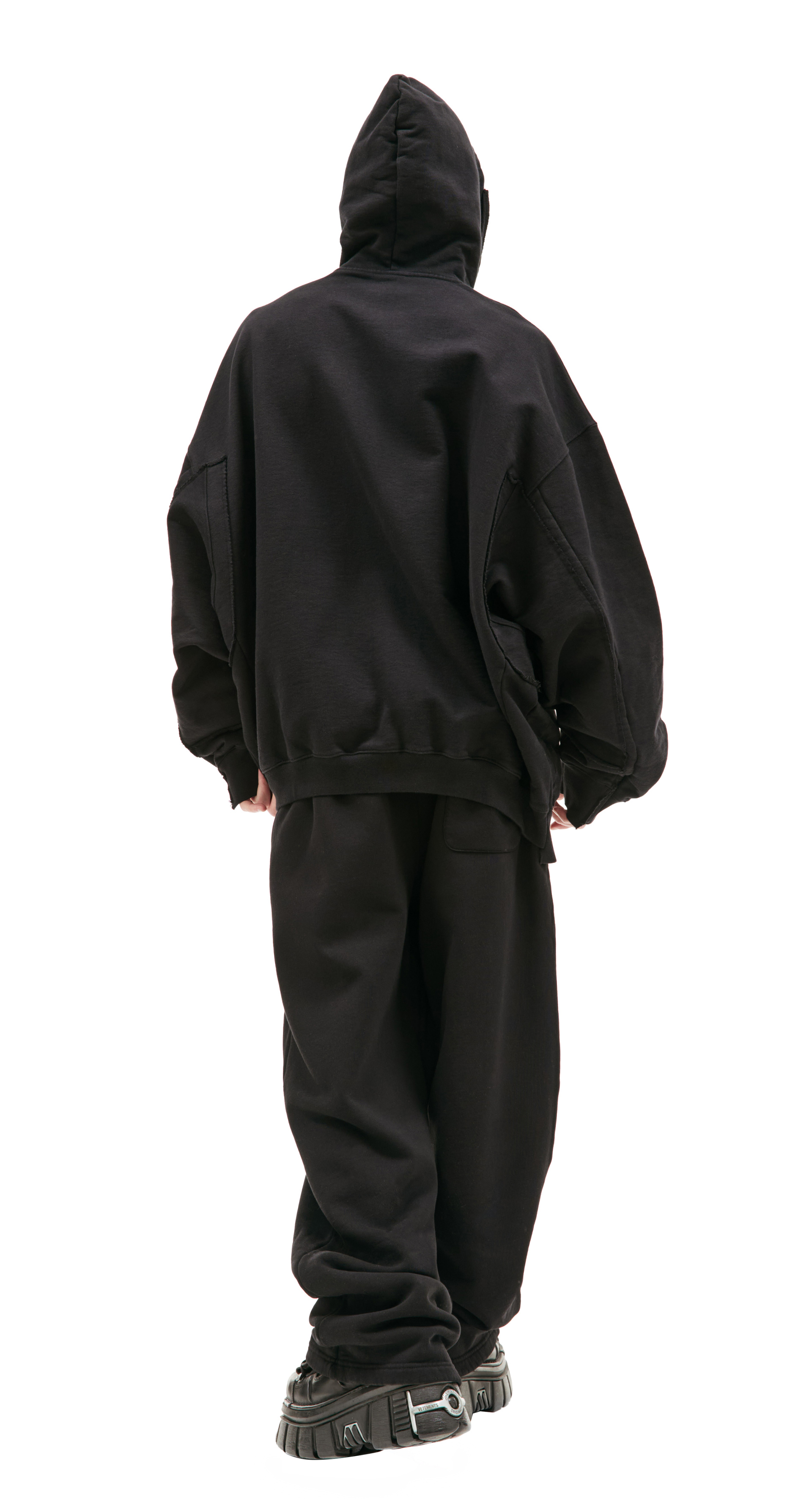 VETEMENTS Оверсайз худи на молнии