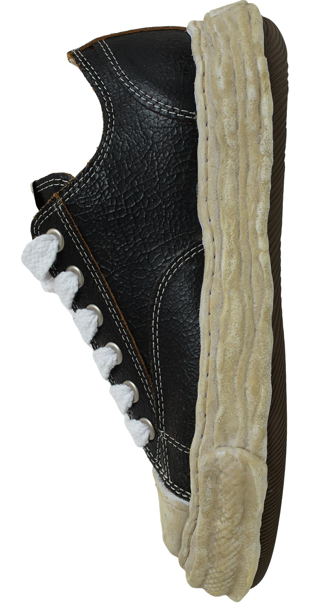 Maison Mihara Yasuhiro Кожаные кеды Peterson