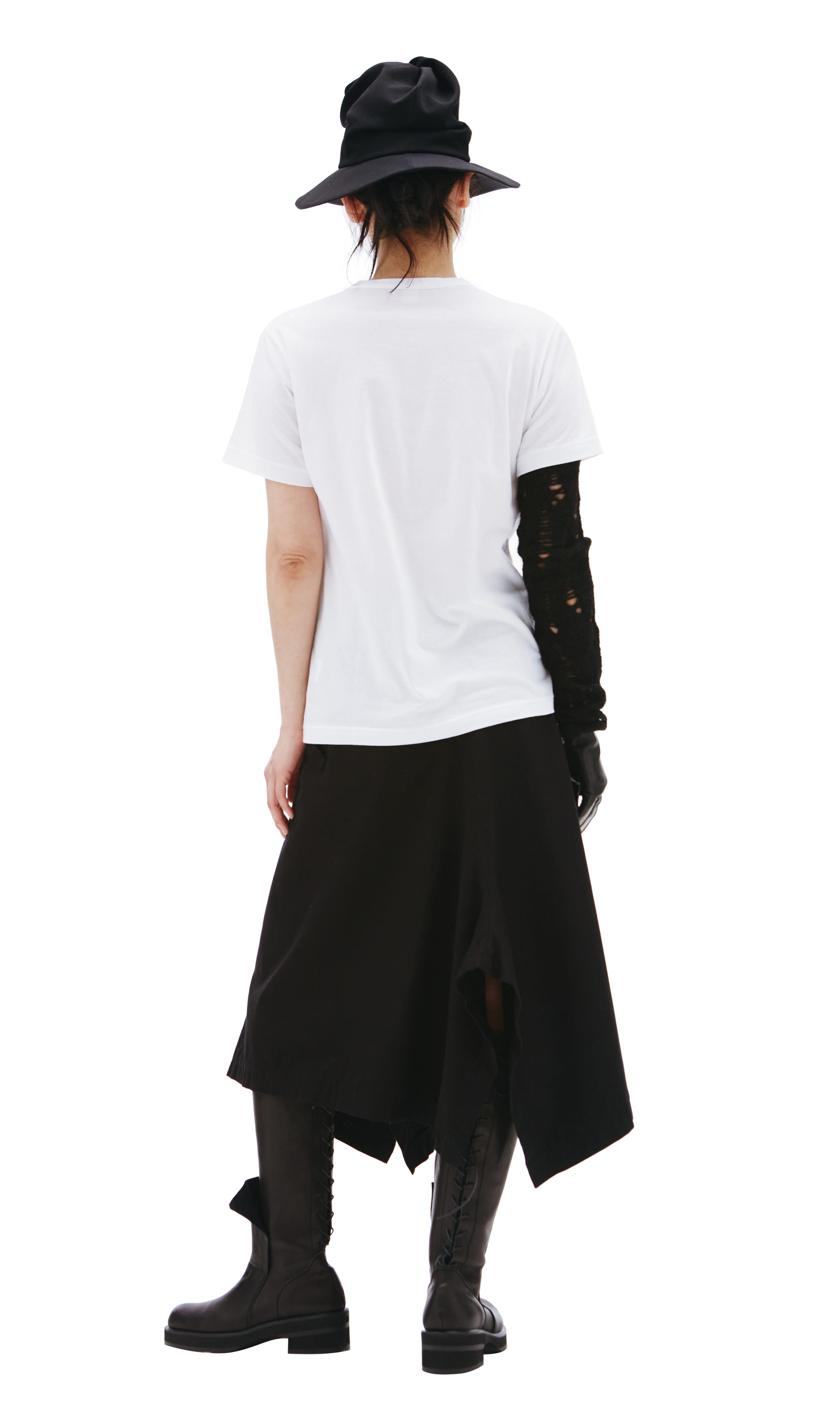 Y\'s Хлопковая футболка с принтом