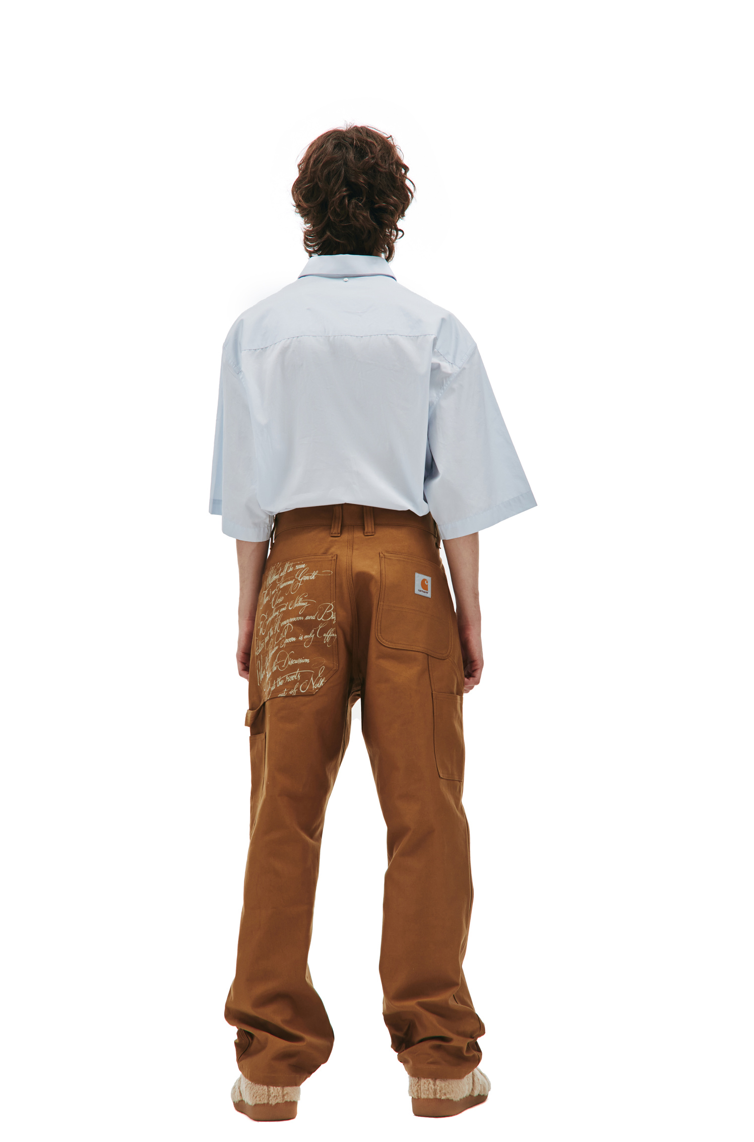 Junya Watanabe Брюки Junya Watanabe x Carhartt с карманами