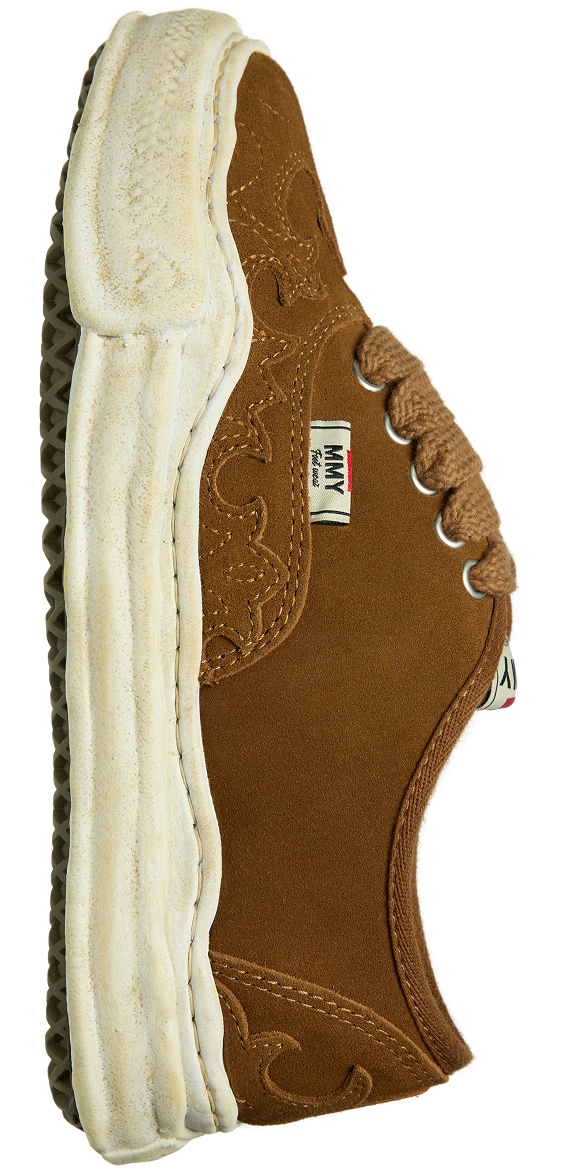 Maison Mihara Yasuhiro Коричневые кеды Baker