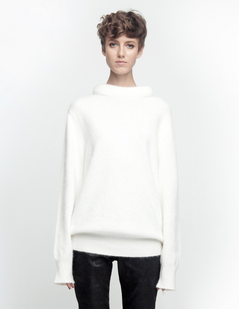 Ann Demeulemeester Джемпер с широким воротом