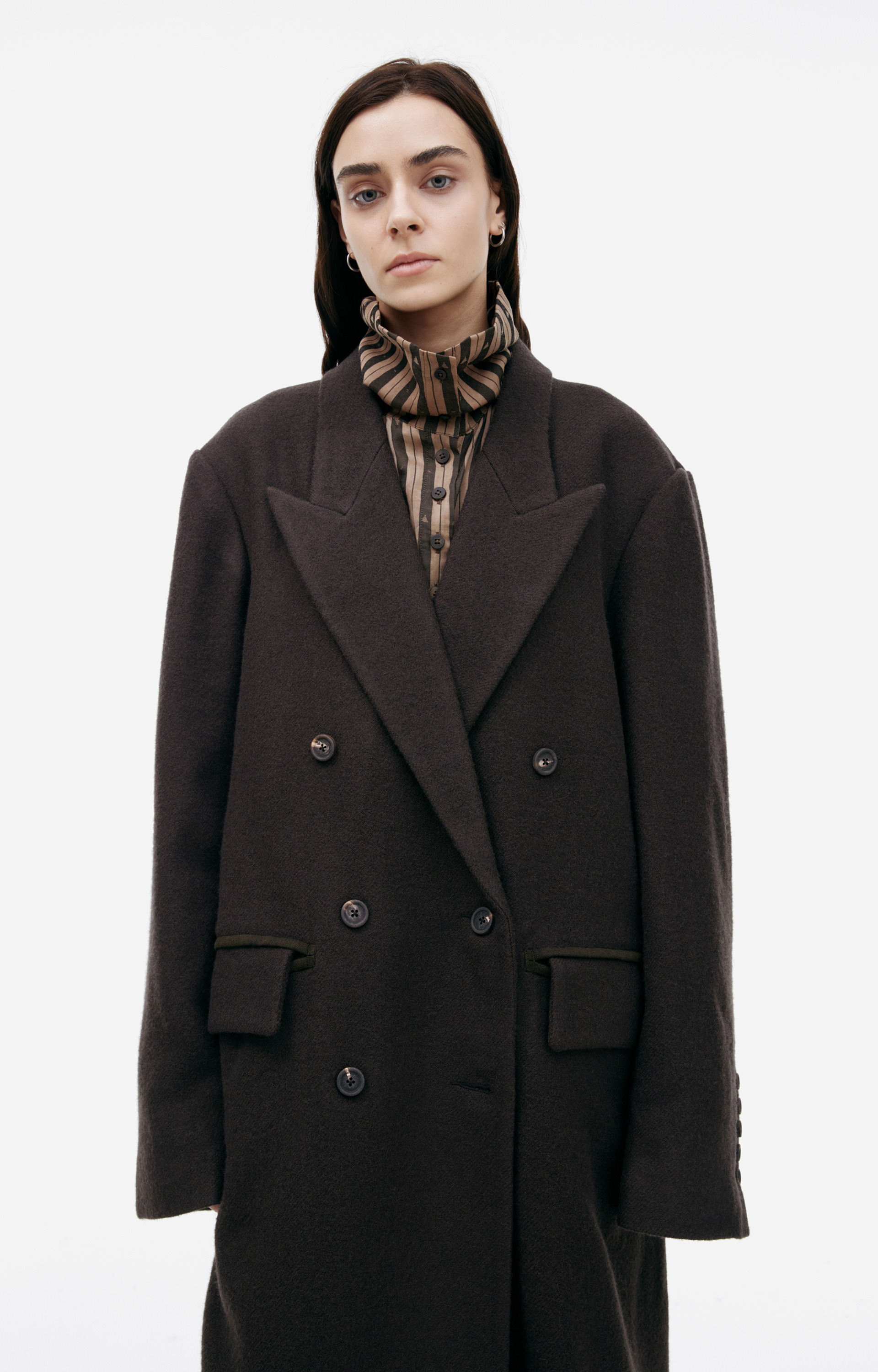 Ziggy Chen Двубортное пальто