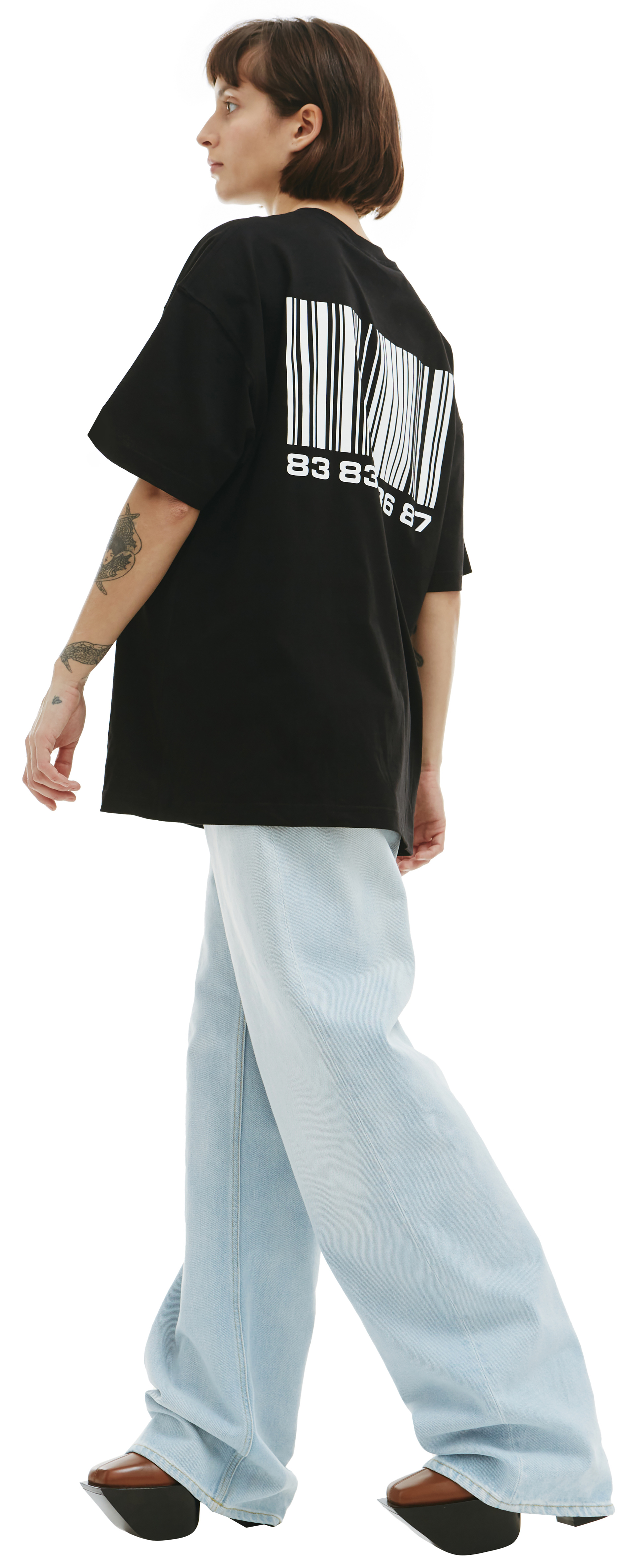 VTMNTS Футболка с принтом Back to the future